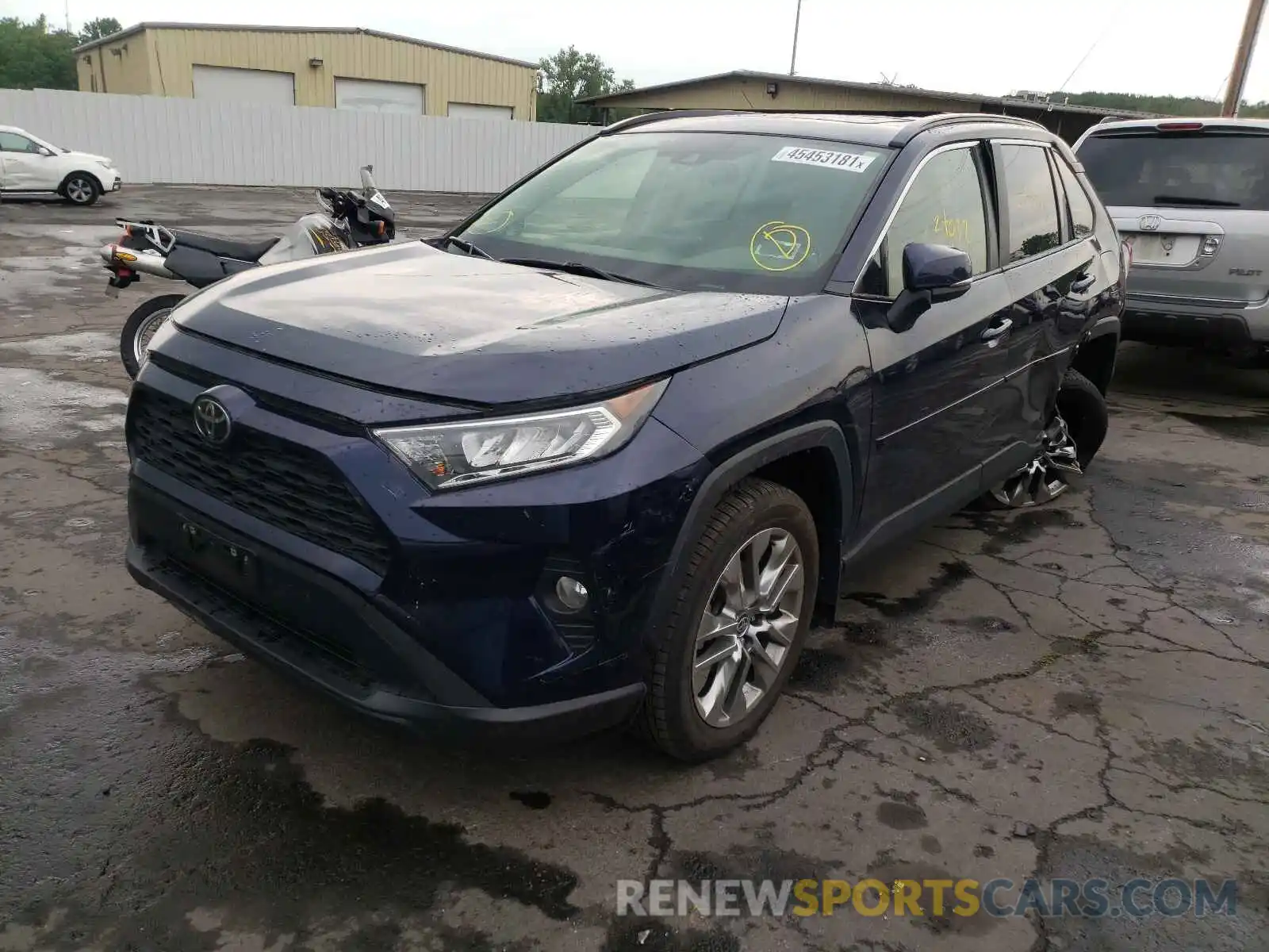 2 Photograph of a damaged car JTMA1RFV3LD051241 TOYOTA RAV4 2020