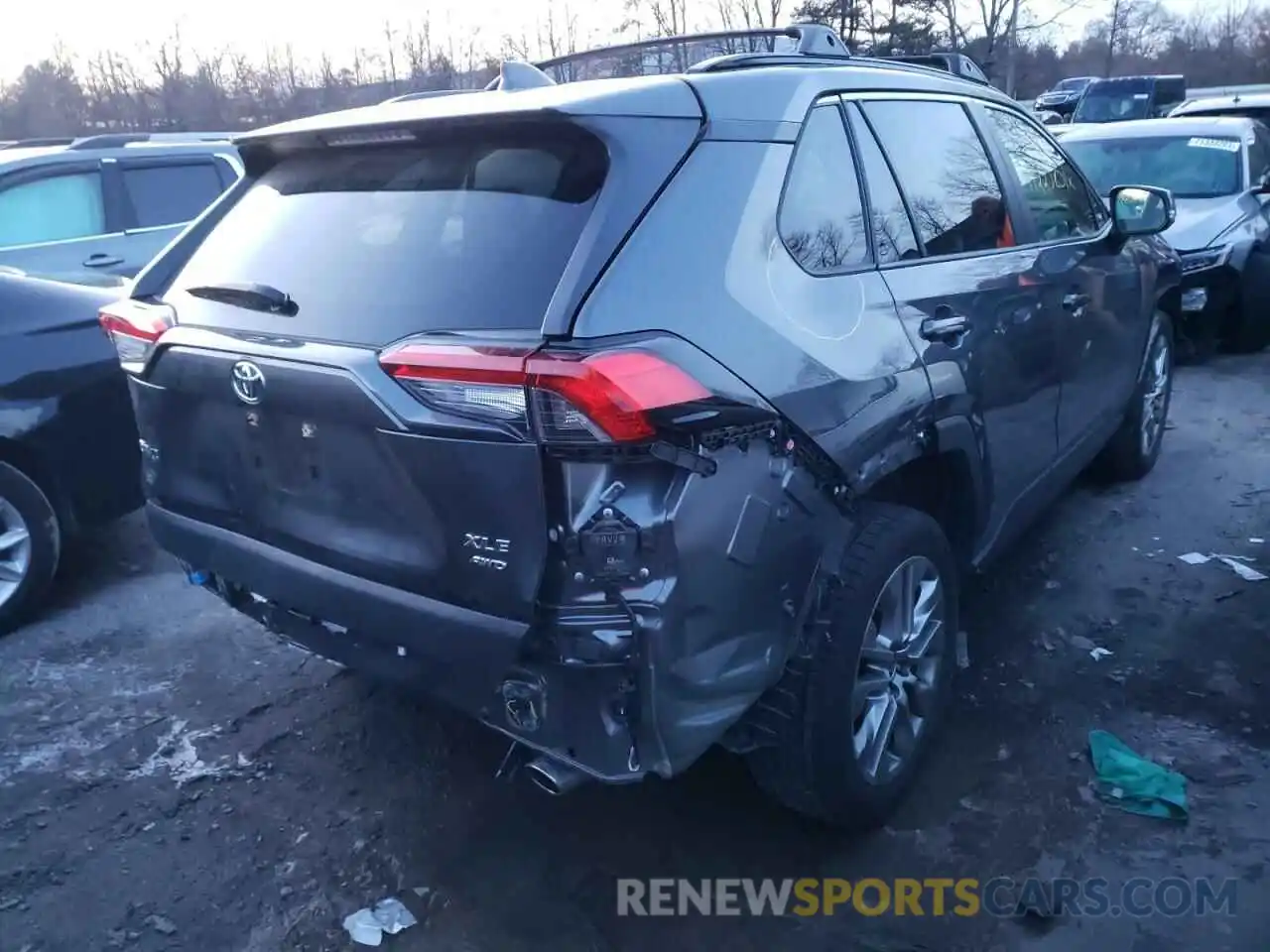 4 Photograph of a damaged car JTMA1RFV3LD051448 TOYOTA RAV4 2020