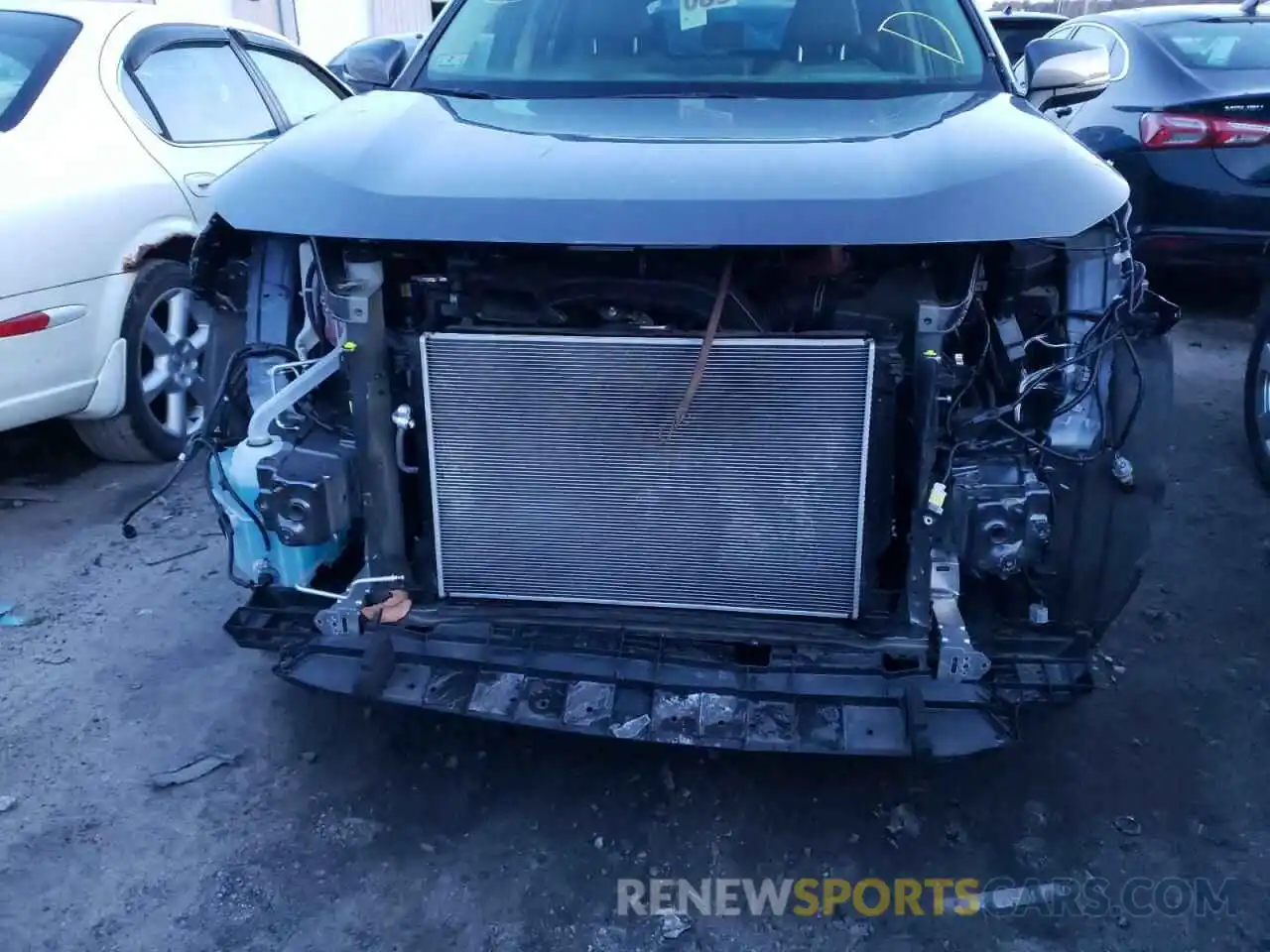 9 Photograph of a damaged car JTMA1RFV3LD051448 TOYOTA RAV4 2020