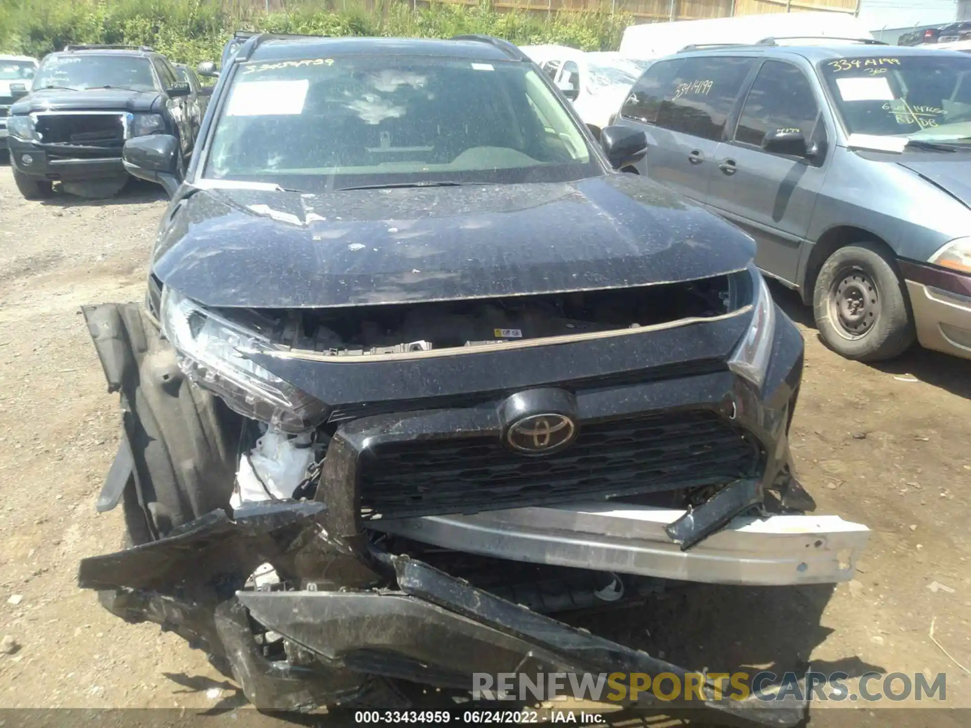 6 Photograph of a damaged car JTMA1RFV3LD053572 TOYOTA RAV4 2020