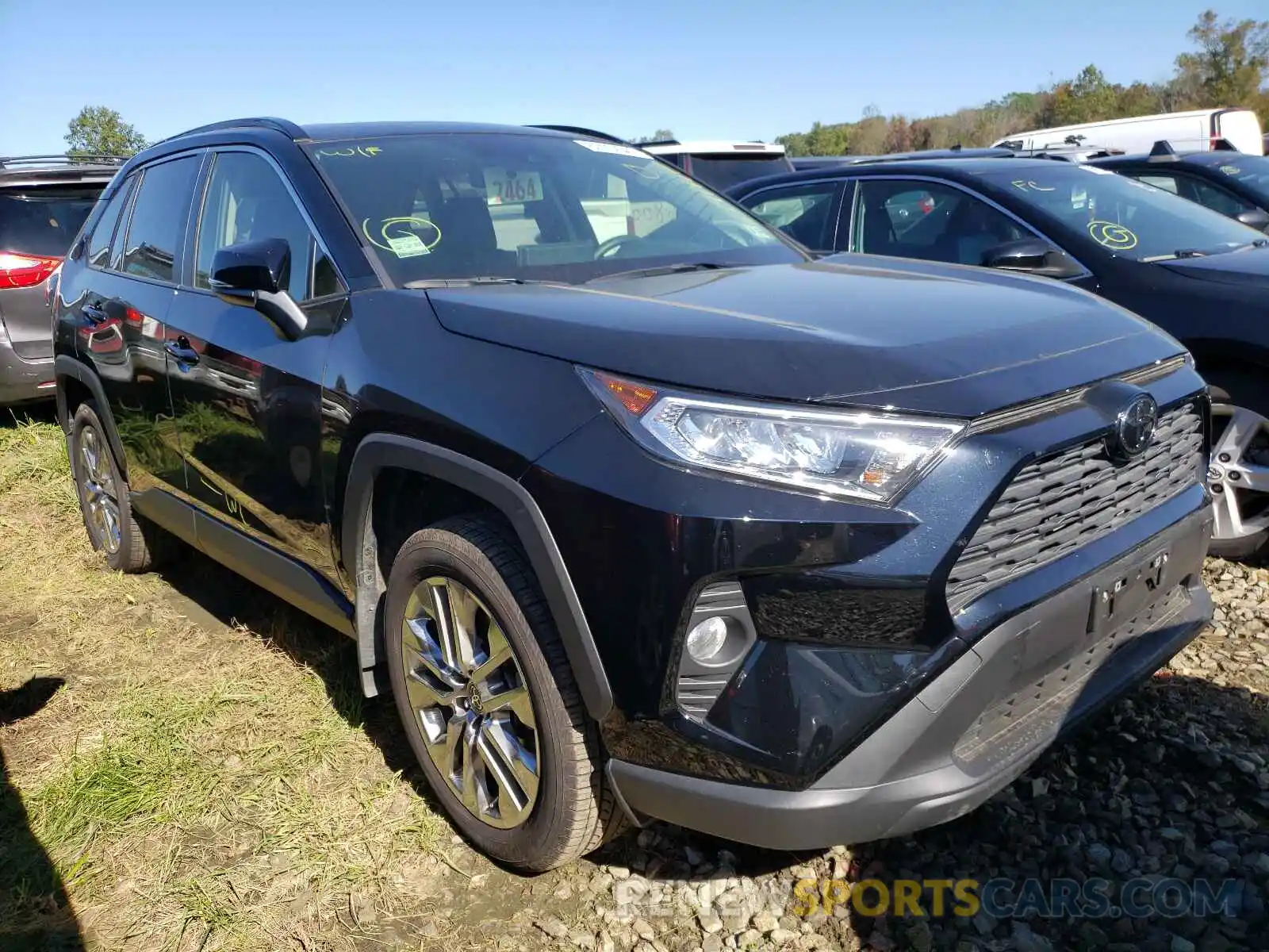 1 Photograph of a damaged car JTMA1RFV3LJ036191 TOYOTA RAV4 2020