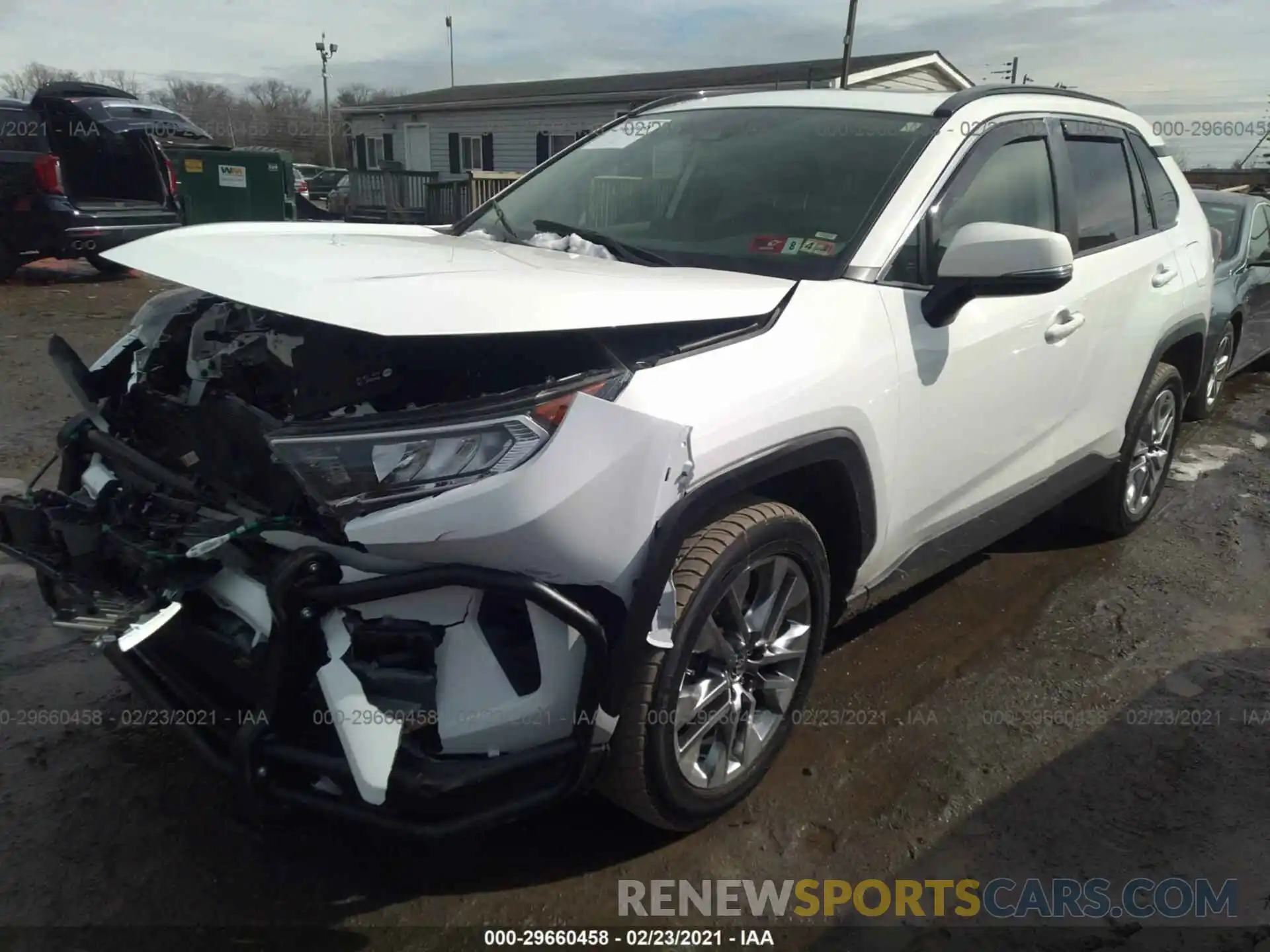 2 Photograph of a damaged car JTMA1RFV4LD058411 TOYOTA RAV4 2020