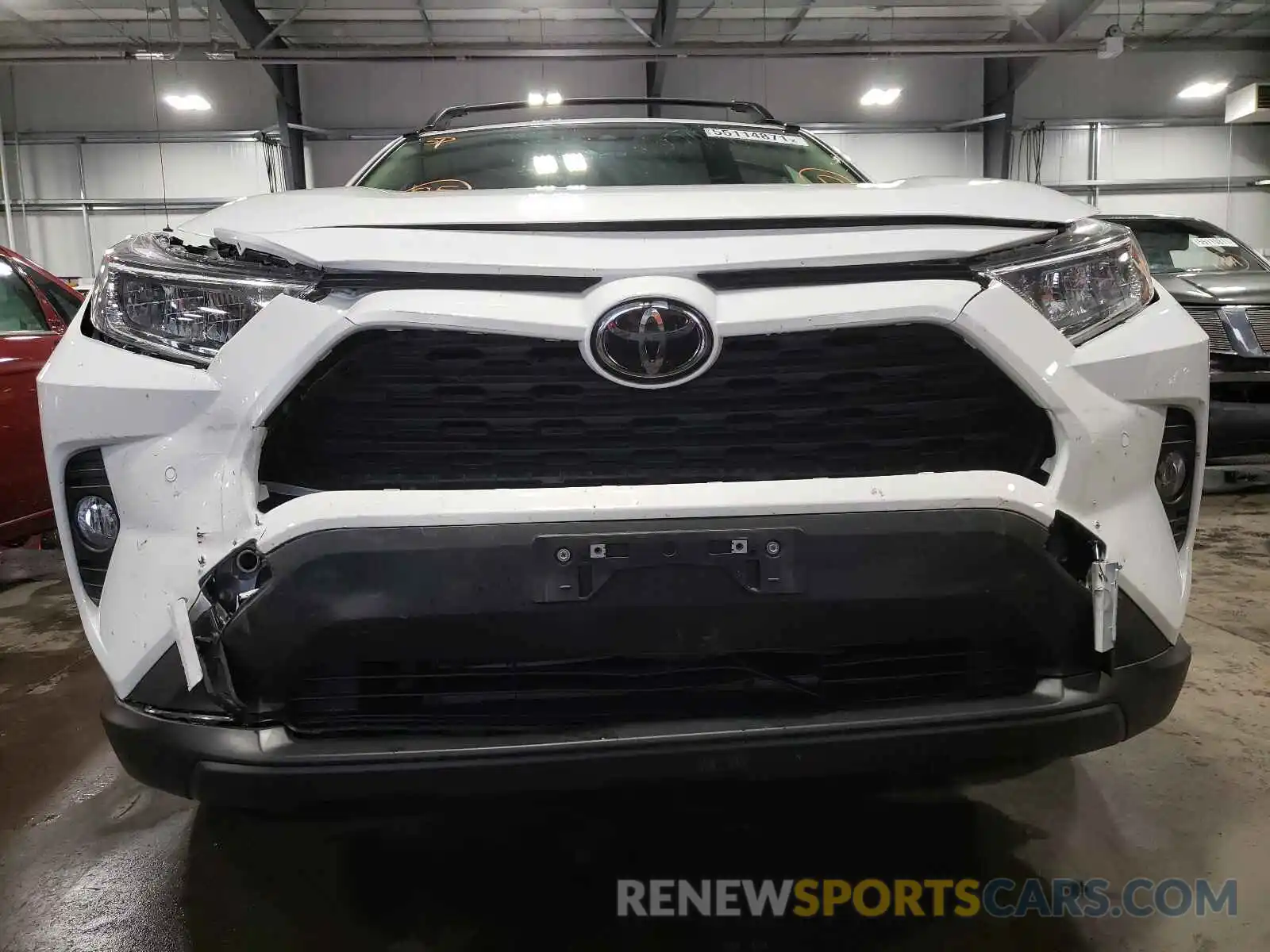 9 Photograph of a damaged car JTMA1RFV4LD529943 TOYOTA RAV4 2020