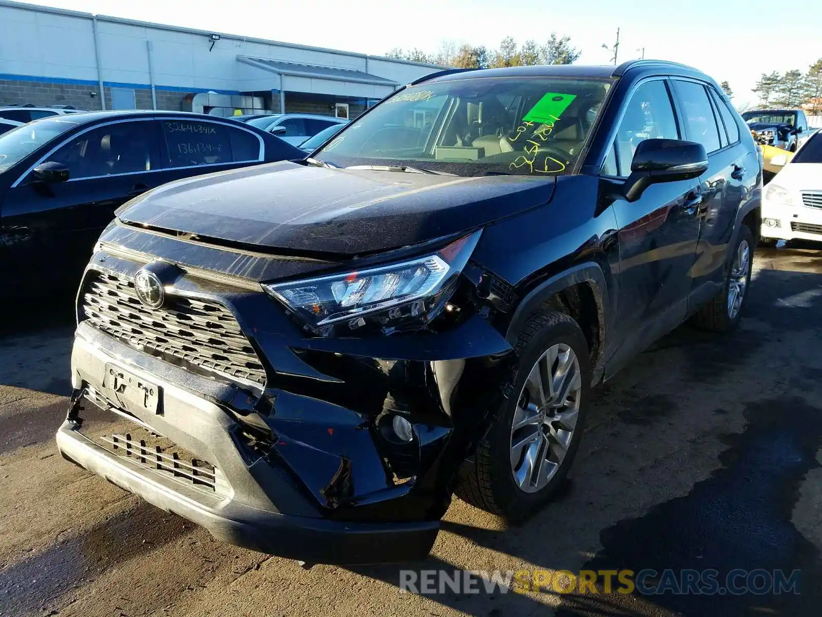 2 Photograph of a damaged car JTMA1RFV5LD058028 TOYOTA RAV4 2020