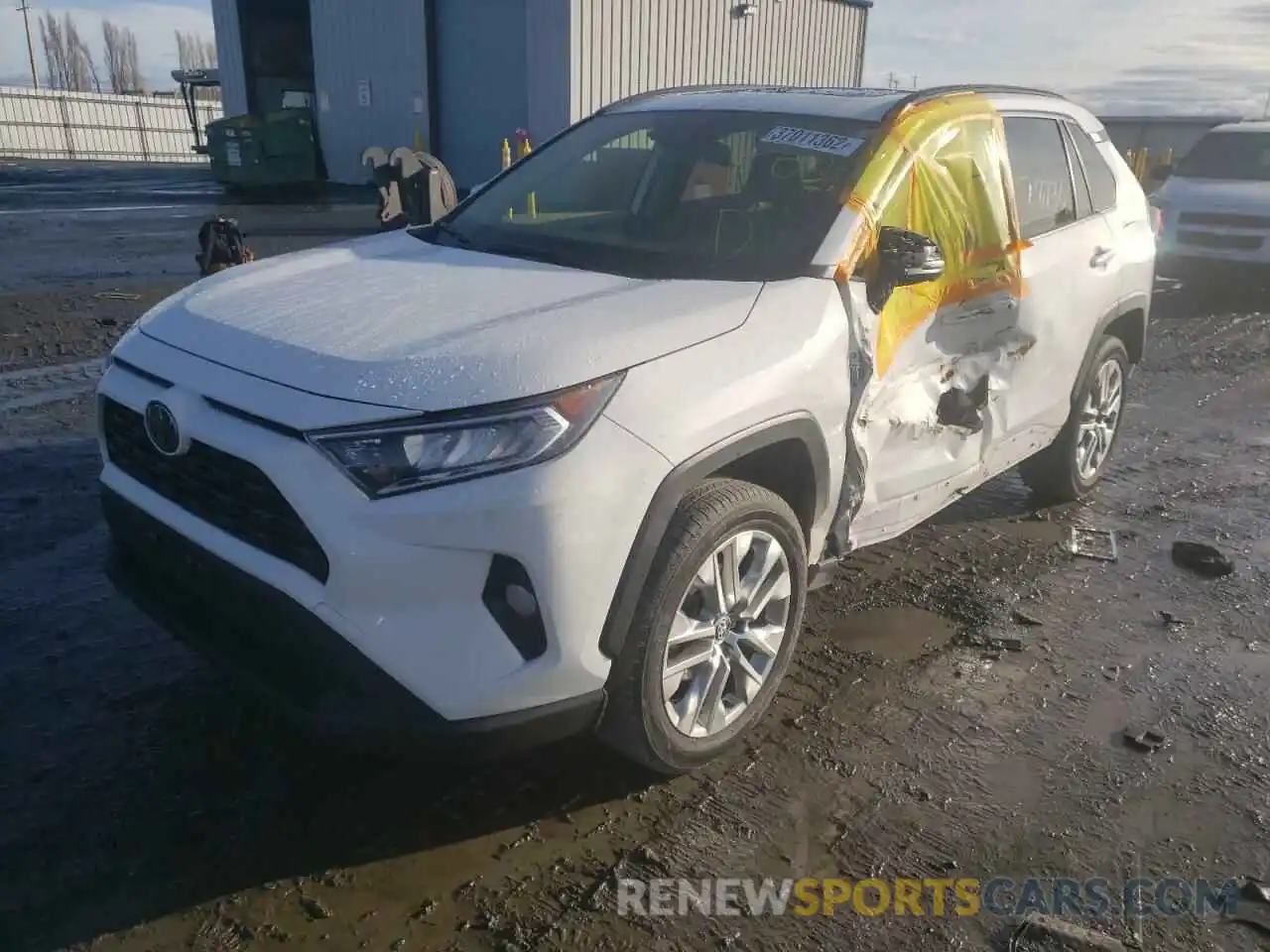 2 Photograph of a damaged car JTMA1RFV5LD529823 TOYOTA RAV4 2020