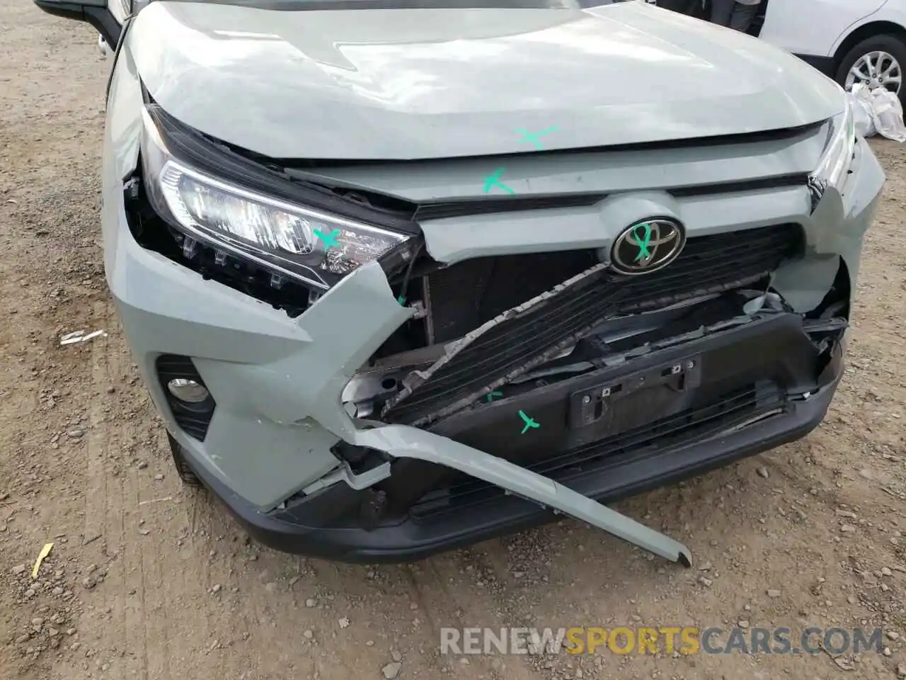 9 Photograph of a damaged car JTMA1RFV5LJ034071 TOYOTA RAV4 2020