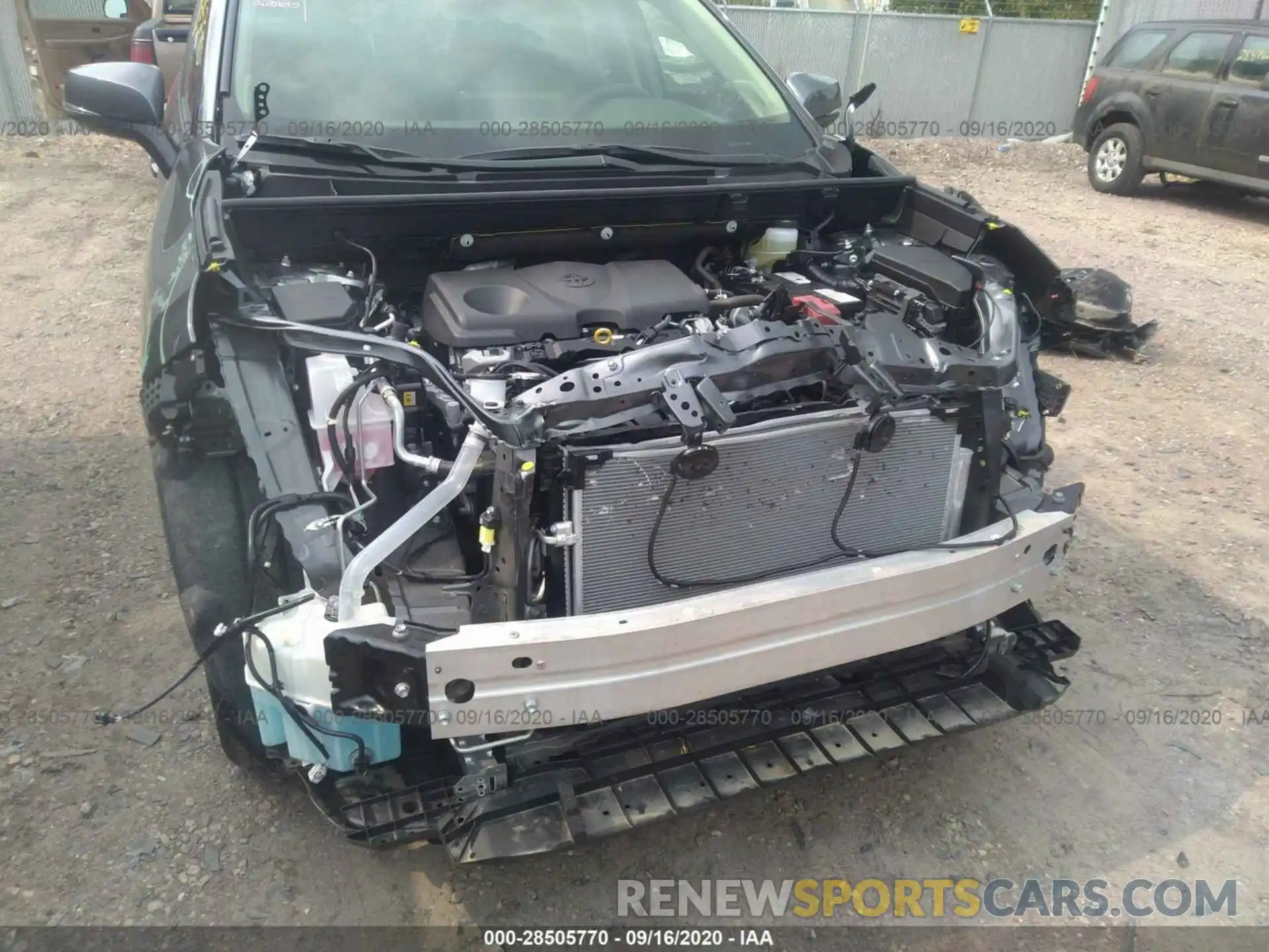 6 Фотография поврежденного автомобиля JTMA1RFV6LD528440 TOYOTA RAV4 2020