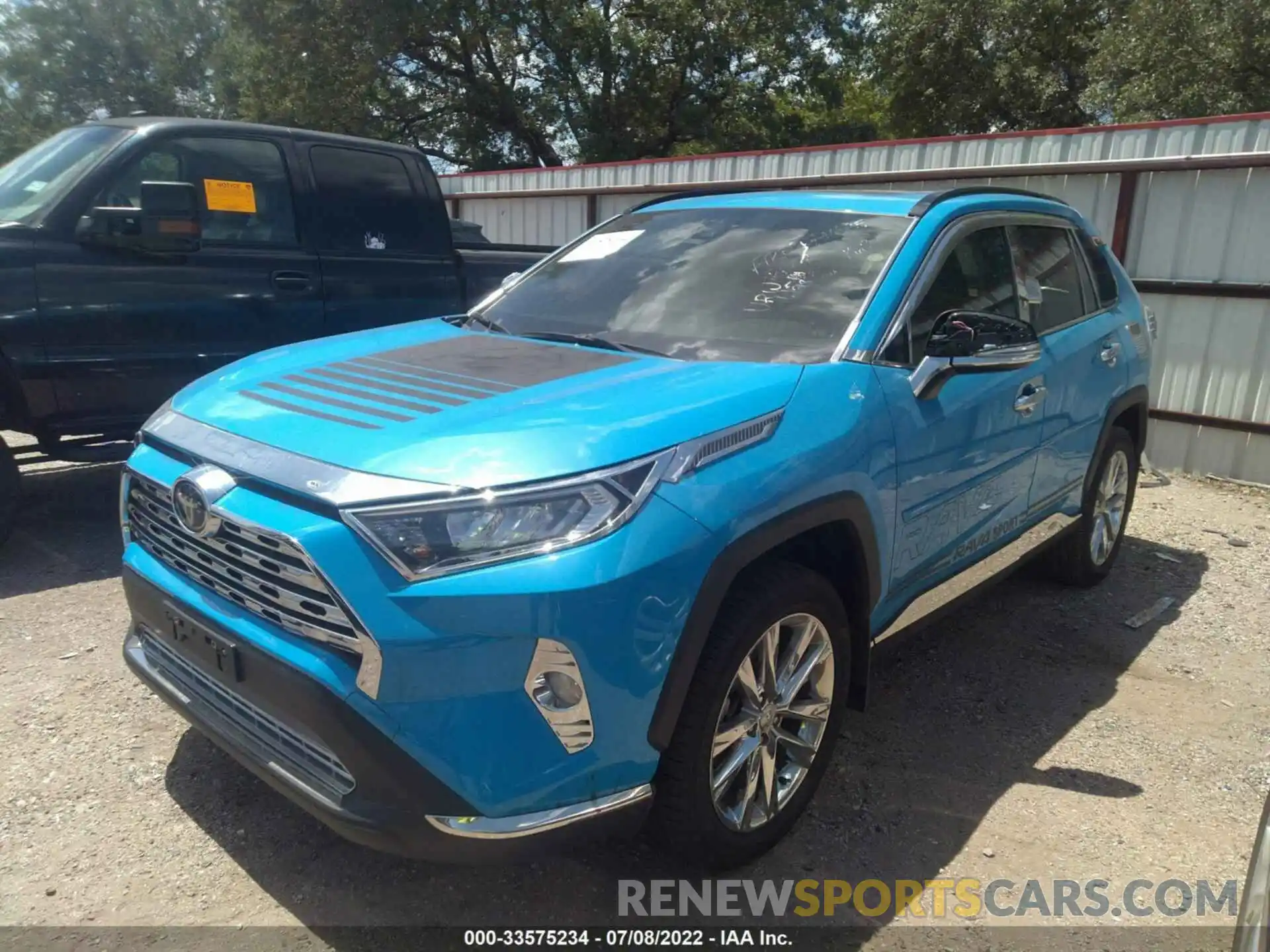 2 Photograph of a damaged car JTMA1RFV6LJ032054 TOYOTA RAV4 2020