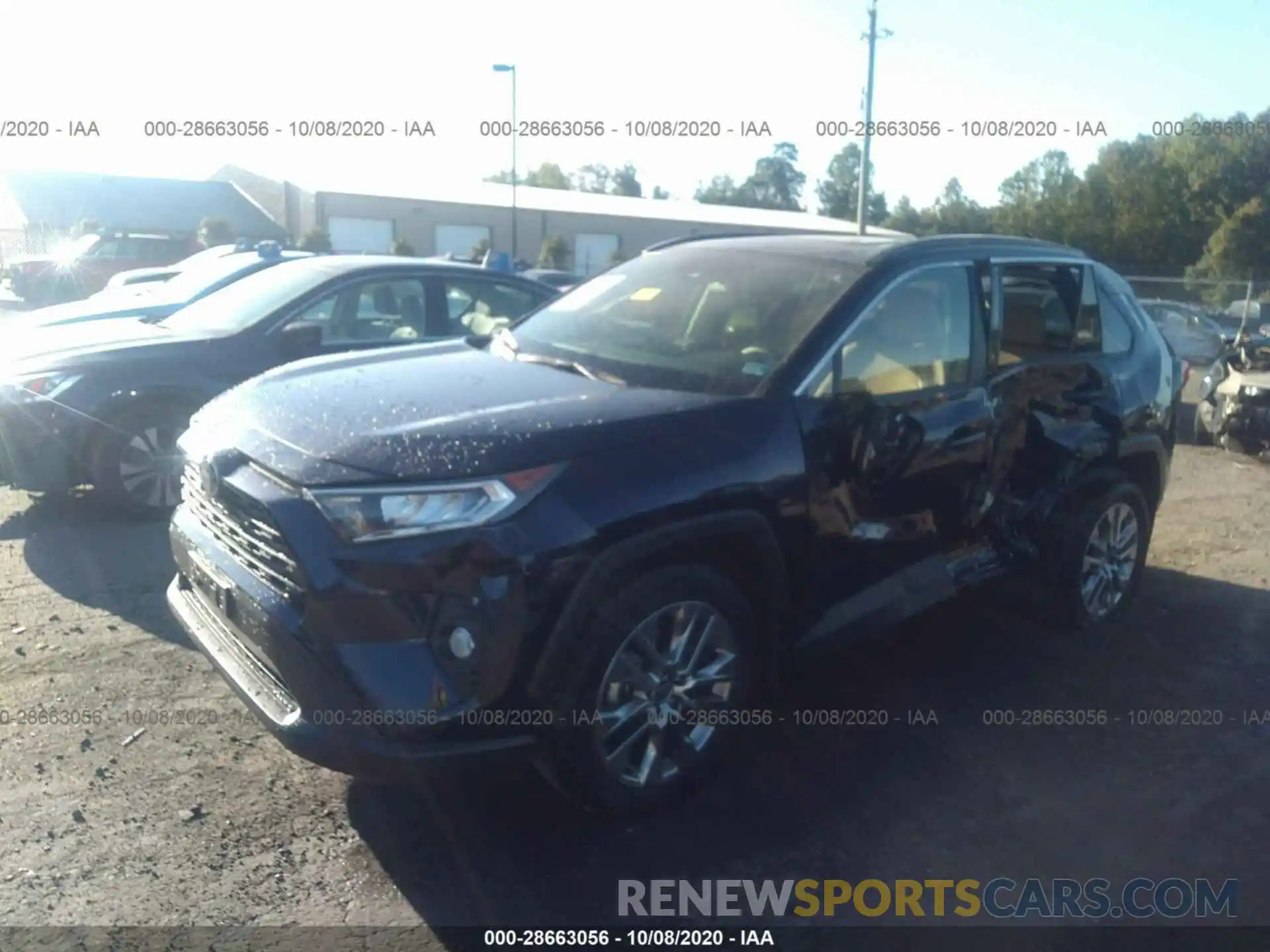 2 Photograph of a damaged car JTMA1RFV7LD048858 TOYOTA RAV4 2020