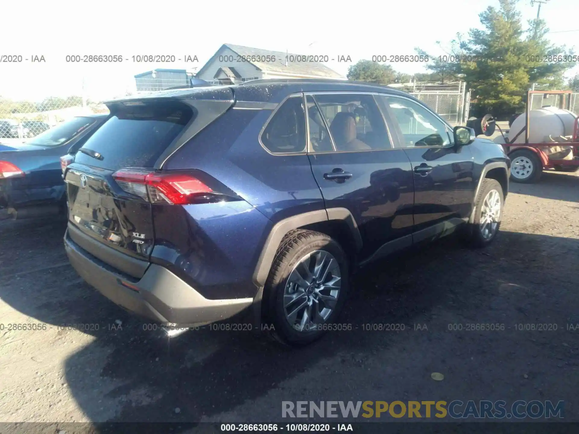 4 Photograph of a damaged car JTMA1RFV7LD048858 TOYOTA RAV4 2020