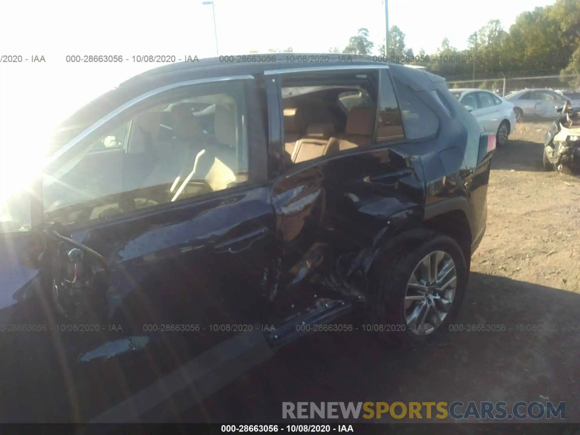 6 Photograph of a damaged car JTMA1RFV7LD048858 TOYOTA RAV4 2020