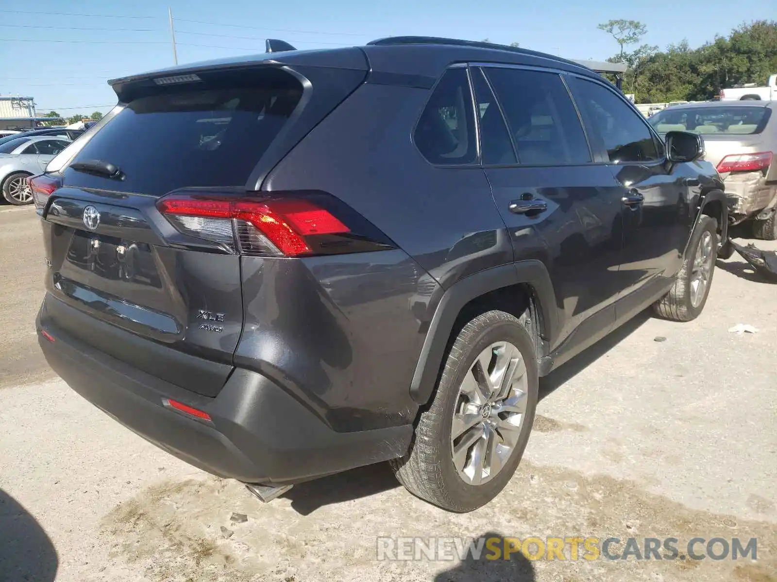 4 Photograph of a damaged car JTMA1RFV7LD050559 TOYOTA RAV4 2020