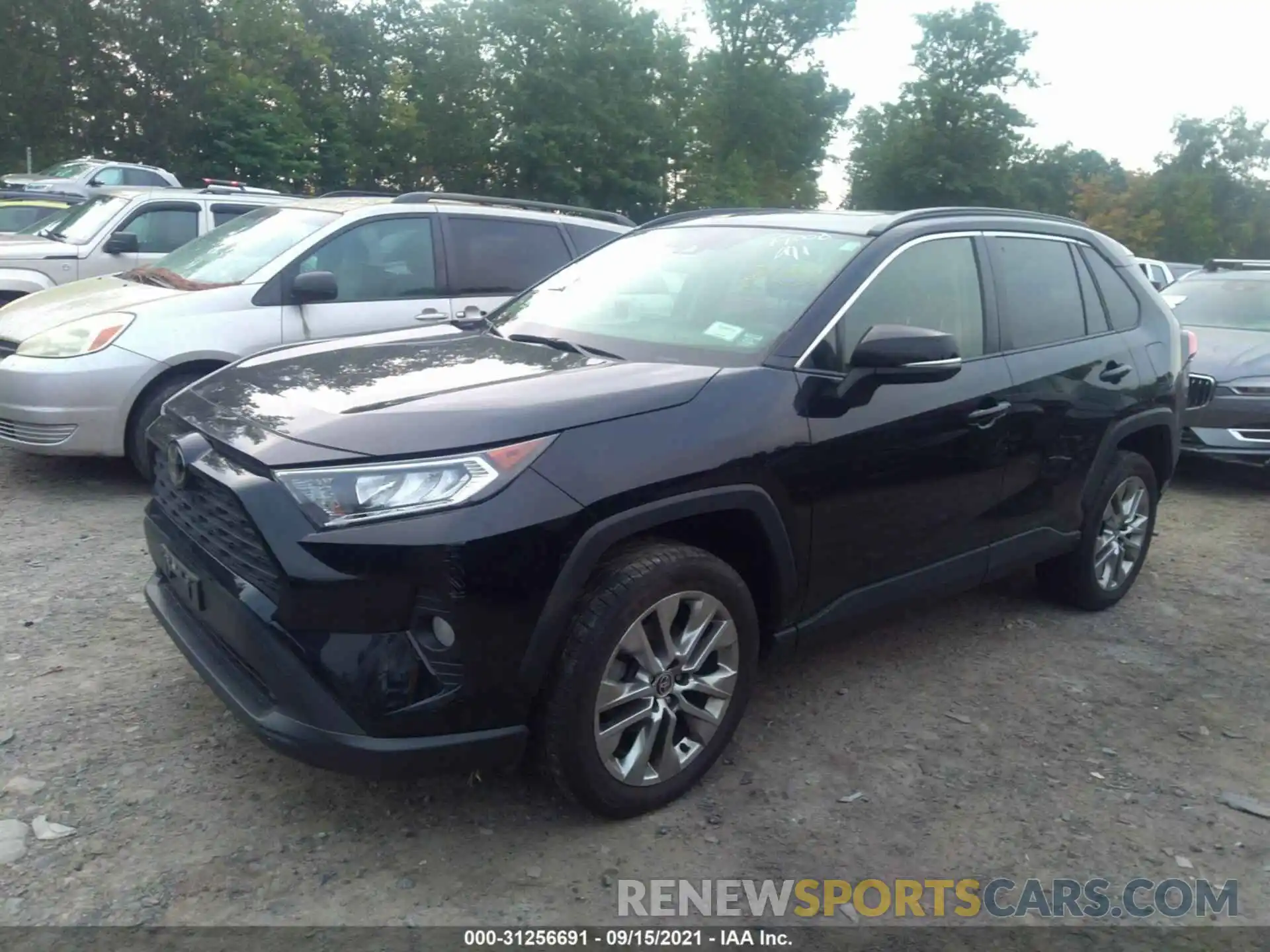 2 Photograph of a damaged car JTMA1RFV7LD052067 TOYOTA RAV4 2020