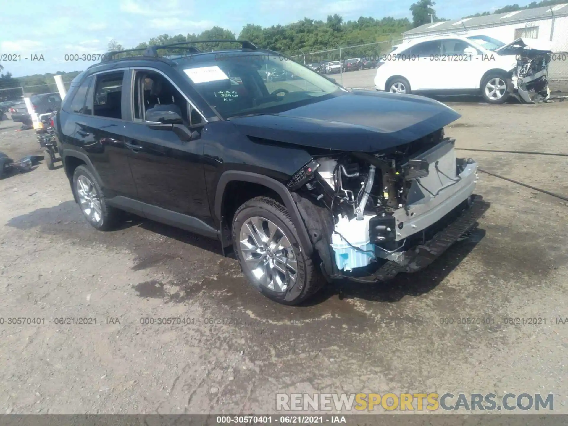 1 Photograph of a damaged car JTMA1RFV7LD052912 TOYOTA RAV4 2020