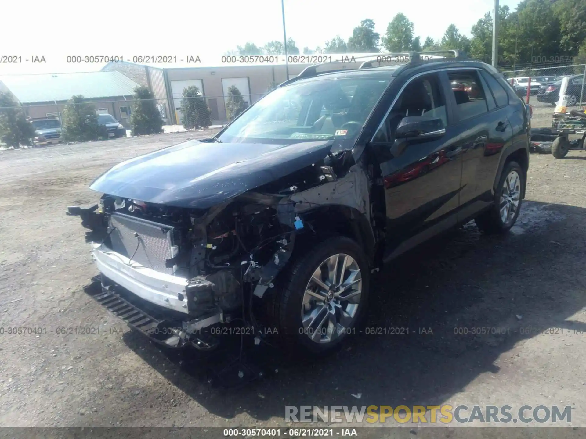 2 Photograph of a damaged car JTMA1RFV7LD052912 TOYOTA RAV4 2020