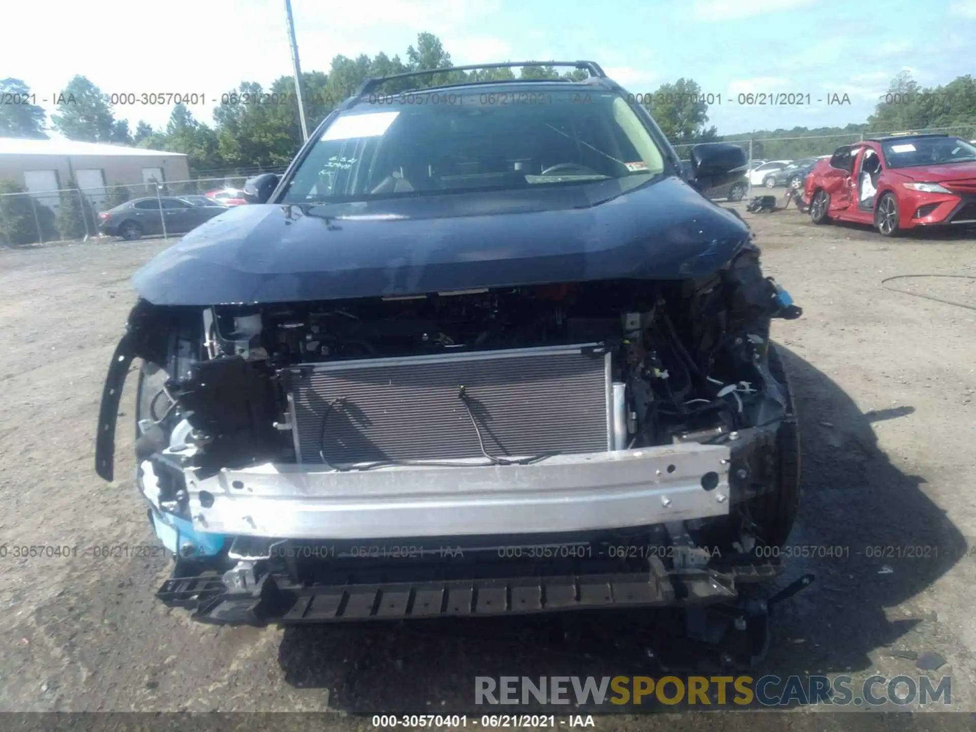 6 Photograph of a damaged car JTMA1RFV7LD052912 TOYOTA RAV4 2020