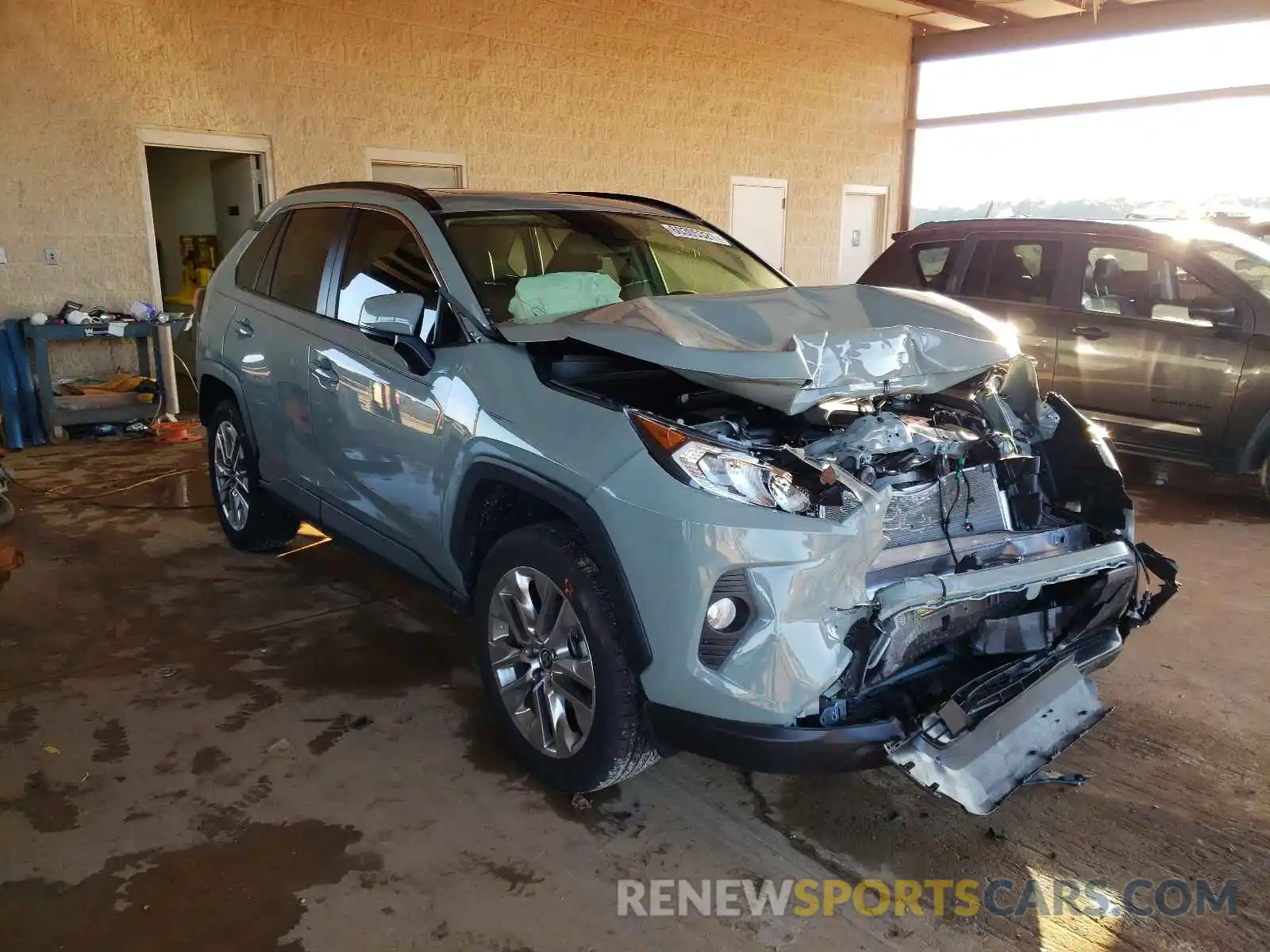 1 Photograph of a damaged car JTMA1RFV7LD057155 TOYOTA RAV4 2020