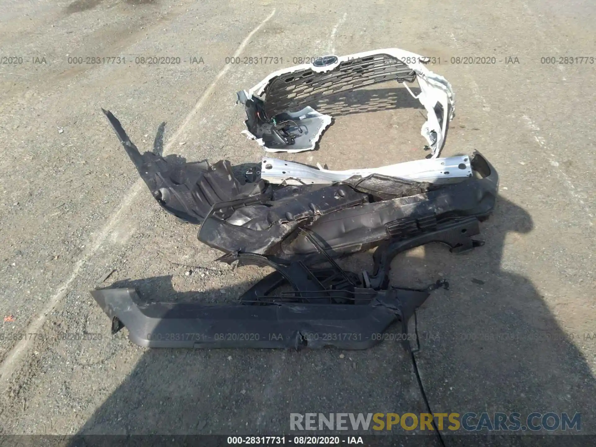 12 Photograph of a damaged car JTMA1RFV7LD058029 TOYOTA RAV4 2020