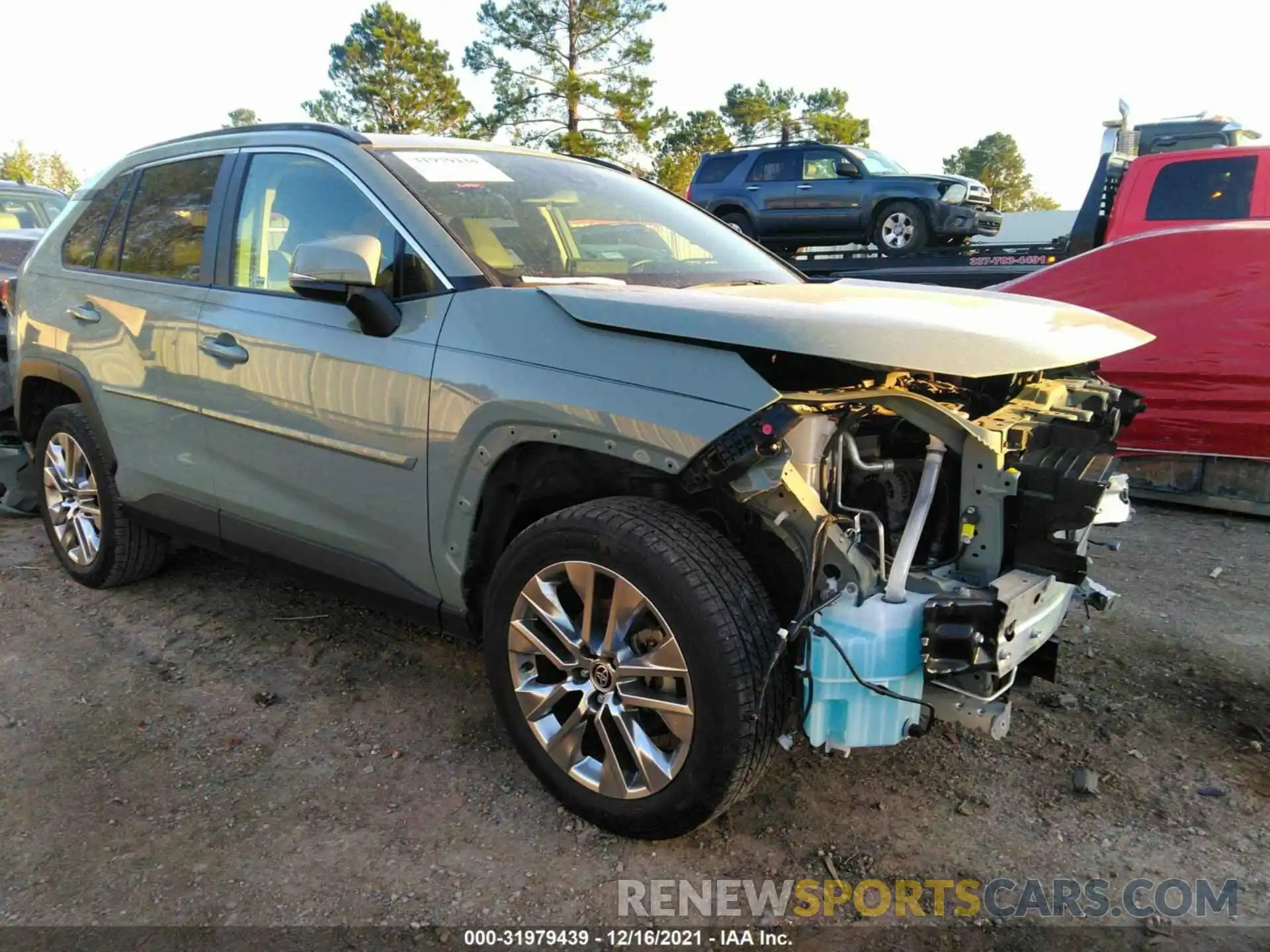 1 Photograph of a damaged car JTMA1RFV7LD060136 TOYOTA RAV4 2020