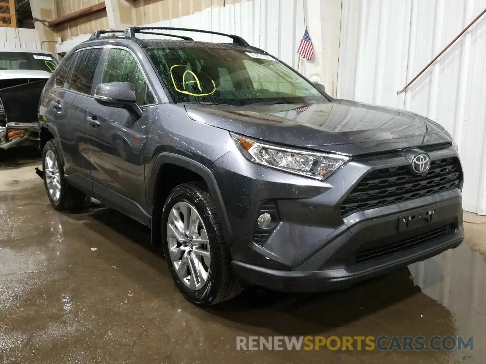 1 Photograph of a damaged car JTMA1RFV7LD530780 TOYOTA RAV4 2020