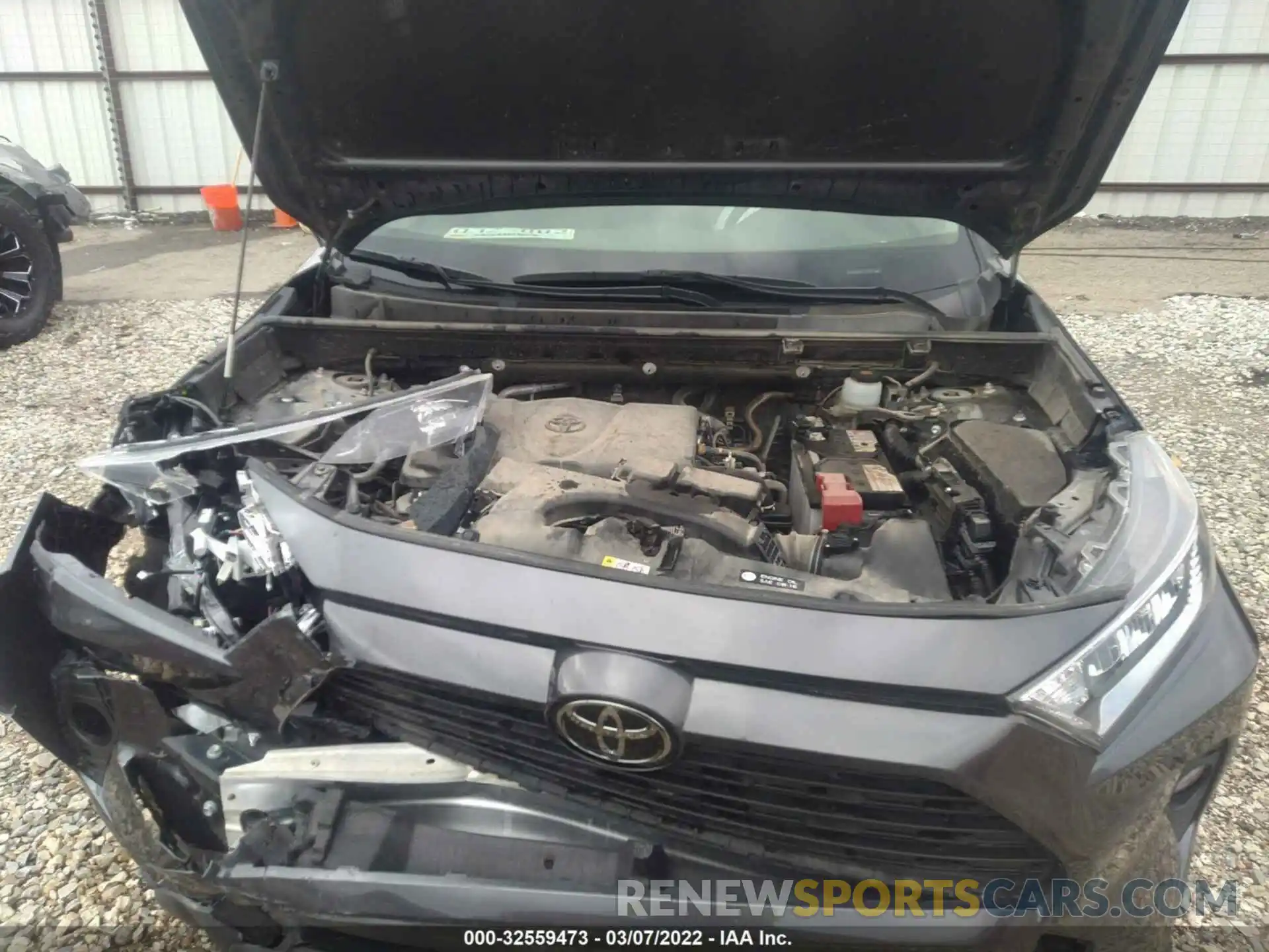 10 Photograph of a damaged car JTMA1RFV7LJ034735 TOYOTA RAV4 2020