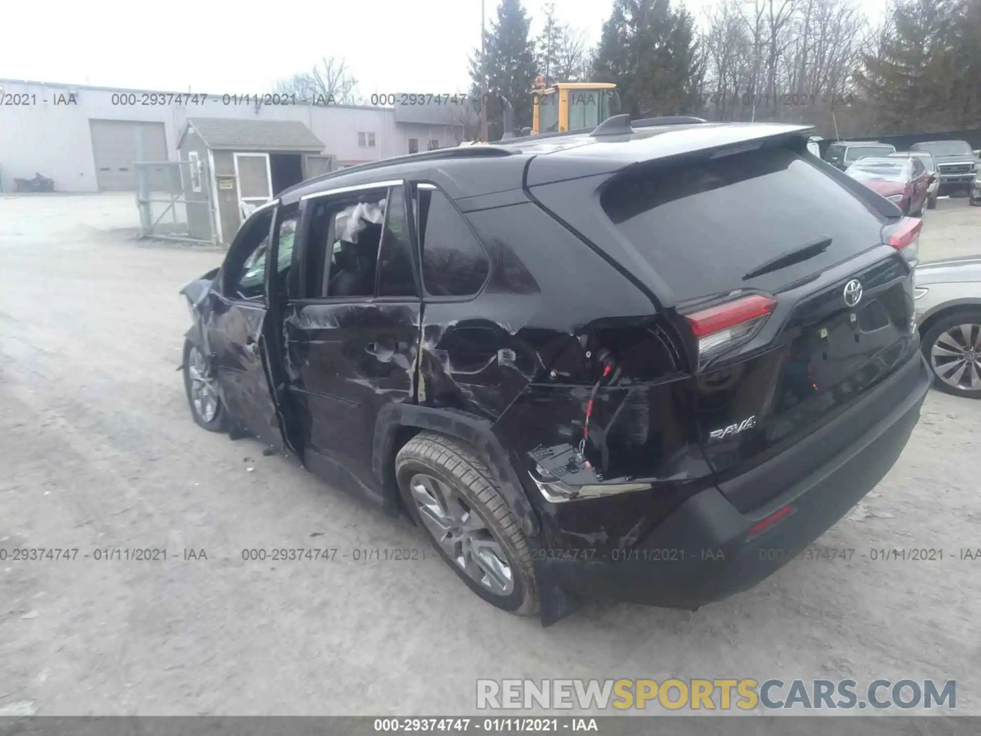 3 Photograph of a damaged car JTMA1RFV8LD052241 TOYOTA RAV4 2020