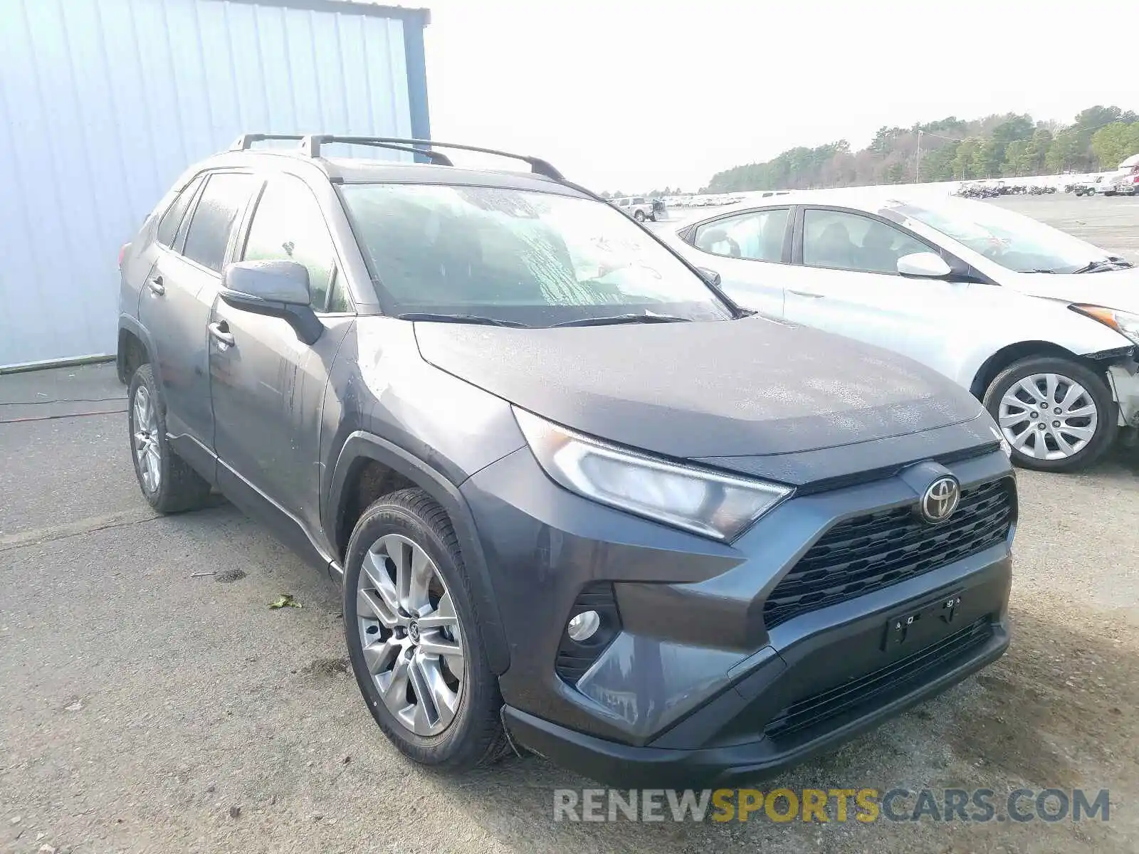 1 Photograph of a damaged car JTMA1RFV8LD053227 TOYOTA RAV4 2020