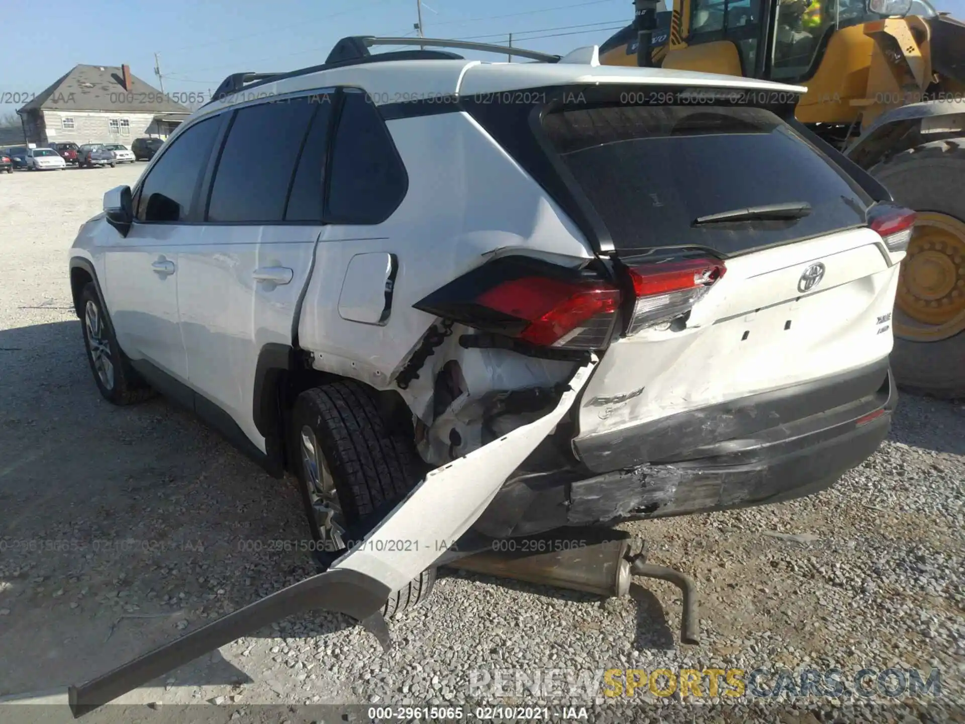 6 Photograph of a damaged car JTMA1RFV8LD057312 TOYOTA RAV4 2020