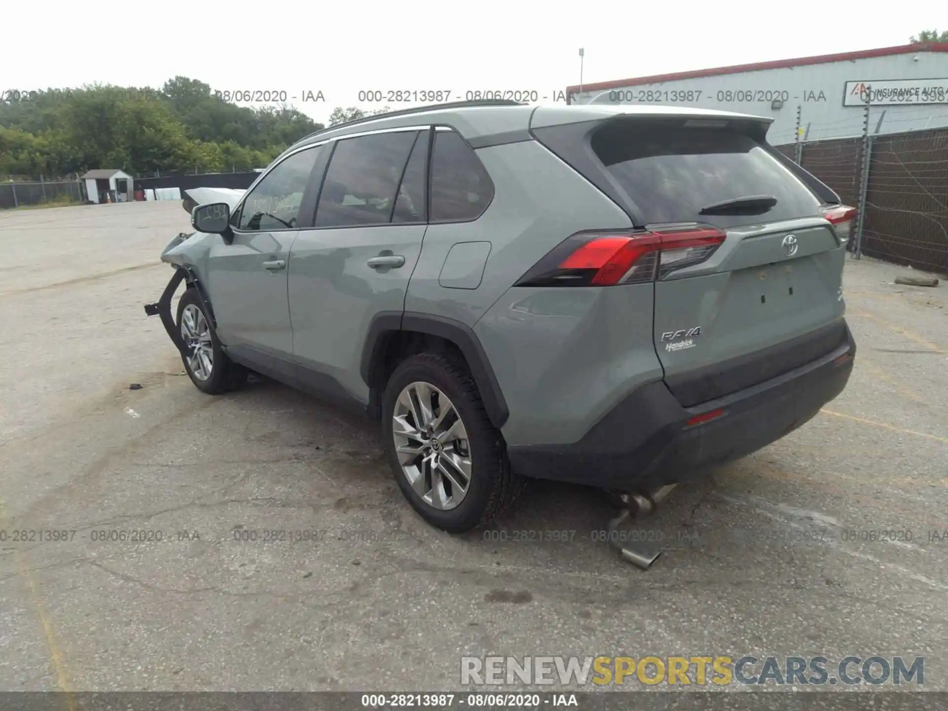 3 Photograph of a damaged car JTMA1RFV8LJ026739 TOYOTA RAV4 2020