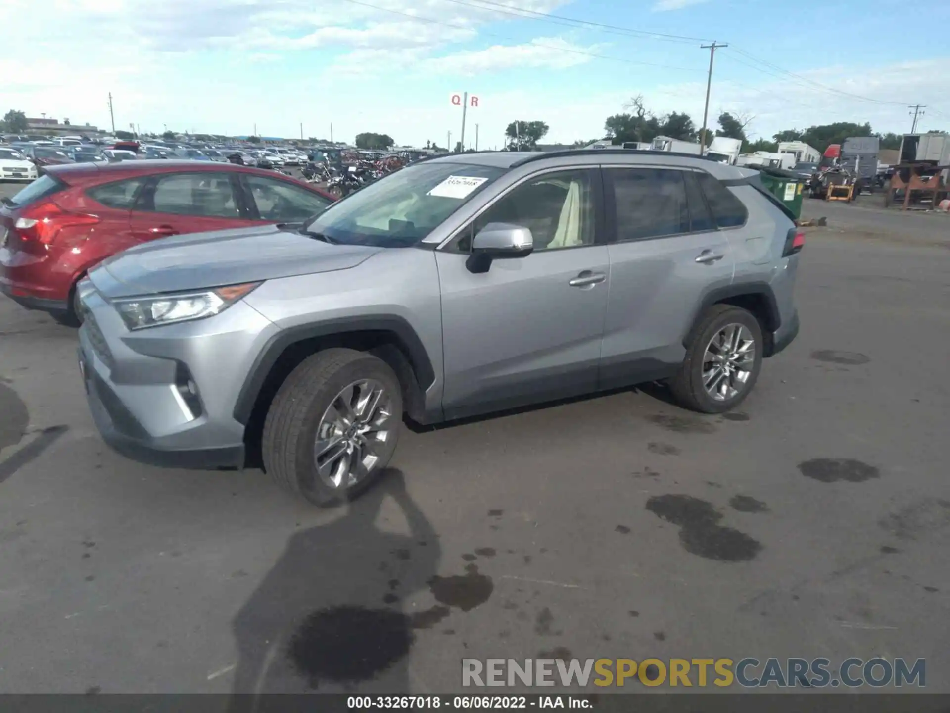 2 Photograph of a damaged car JTMA1RFV9LD058534 TOYOTA RAV4 2020