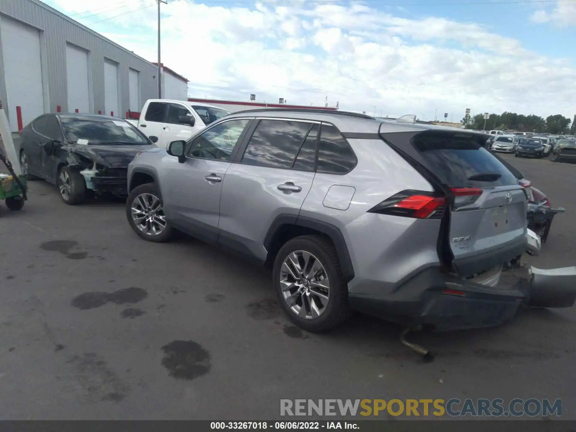 3 Photograph of a damaged car JTMA1RFV9LD058534 TOYOTA RAV4 2020