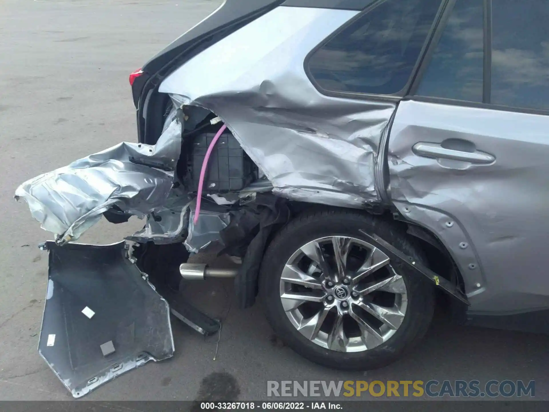 6 Photograph of a damaged car JTMA1RFV9LD058534 TOYOTA RAV4 2020