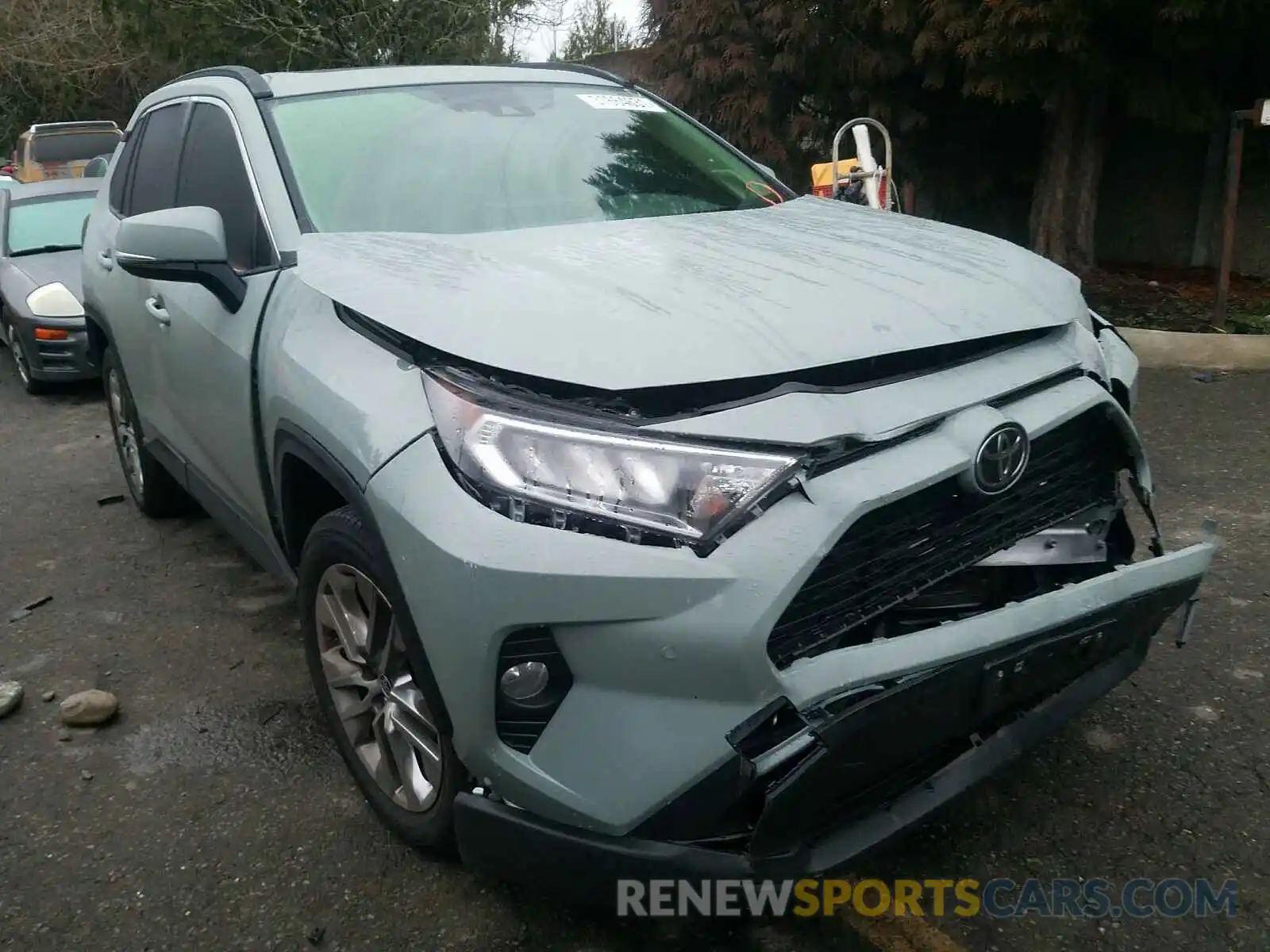 1 Photograph of a damaged car JTMA1RFV9LD059201 TOYOTA RAV4 2020