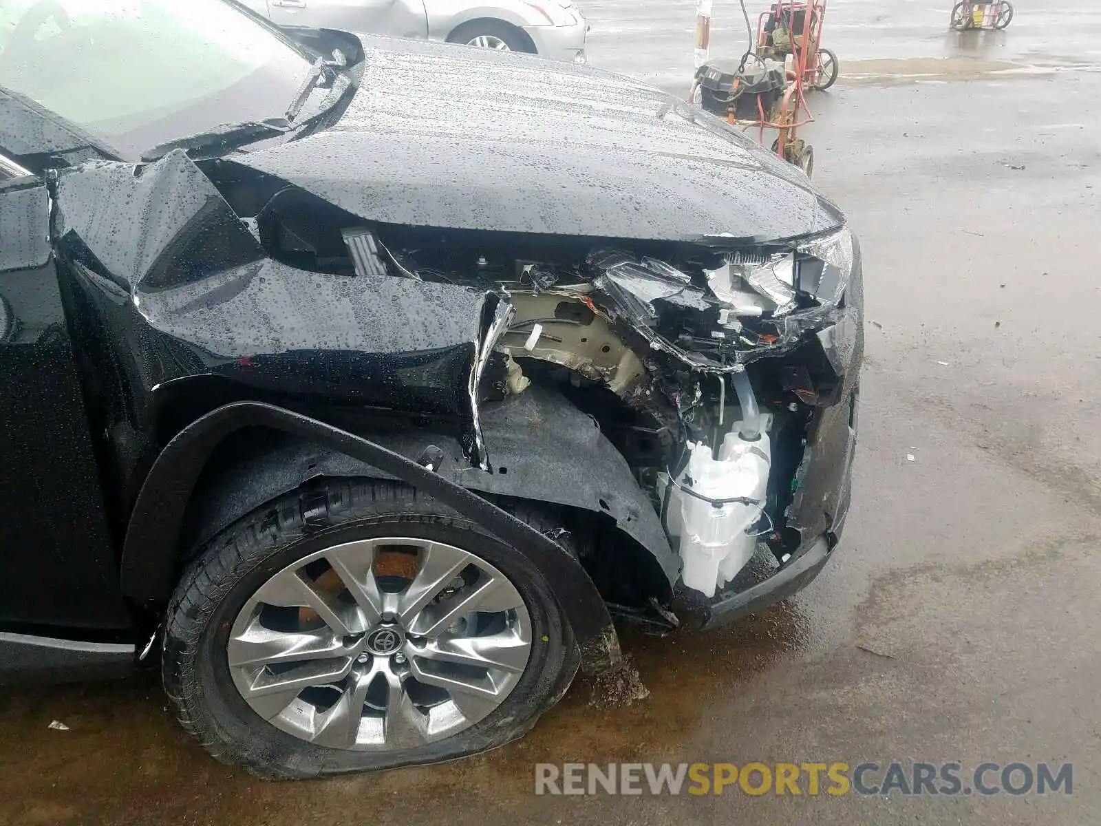 9 Photograph of a damaged car JTMA1RFV9LD527363 TOYOTA RAV4 2020