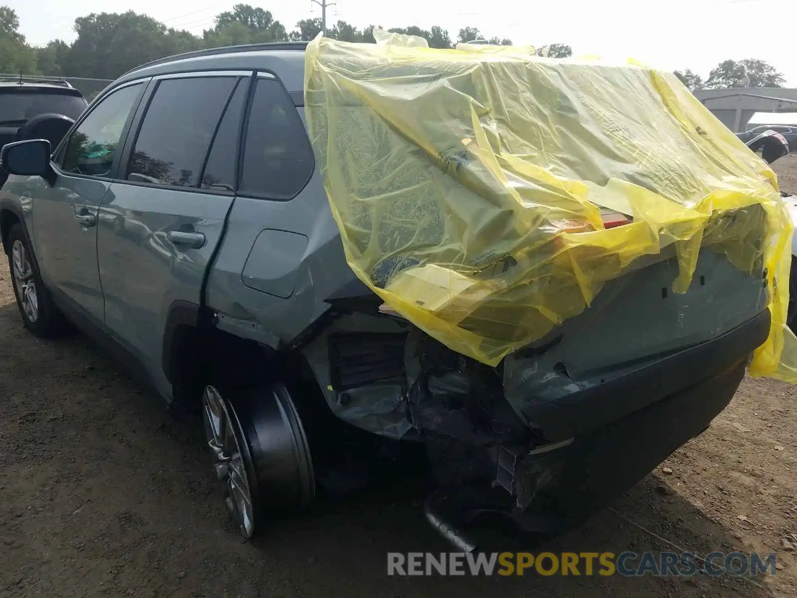 3 Photograph of a damaged car JTMA1RFVXLD054881 TOYOTA RAV4 2020