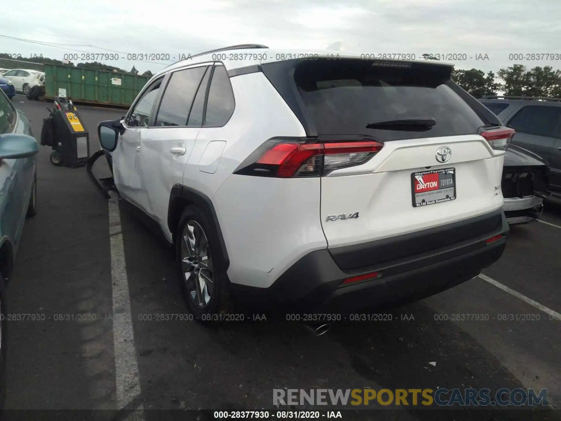 3 Photograph of a damaged car JTMA1RFVXLD056632 TOYOTA RAV4 2020