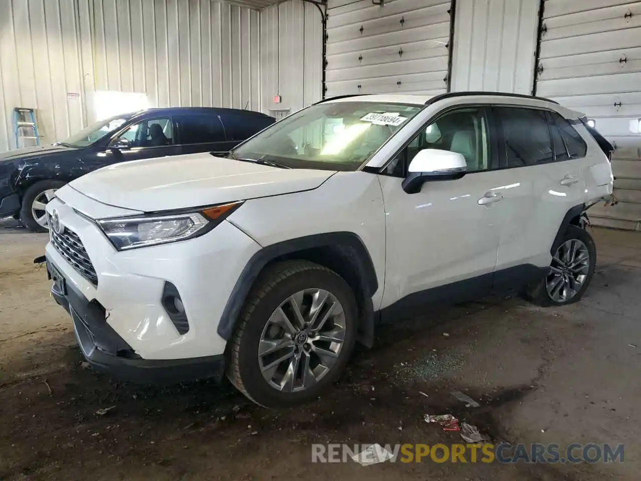 1 Photograph of a damaged car JTMA1RFVXLD058543 TOYOTA RAV4 2020