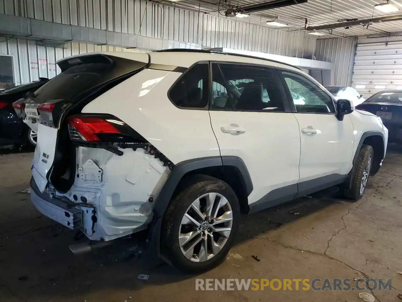 3 Photograph of a damaged car JTMA1RFVXLD058543 TOYOTA RAV4 2020