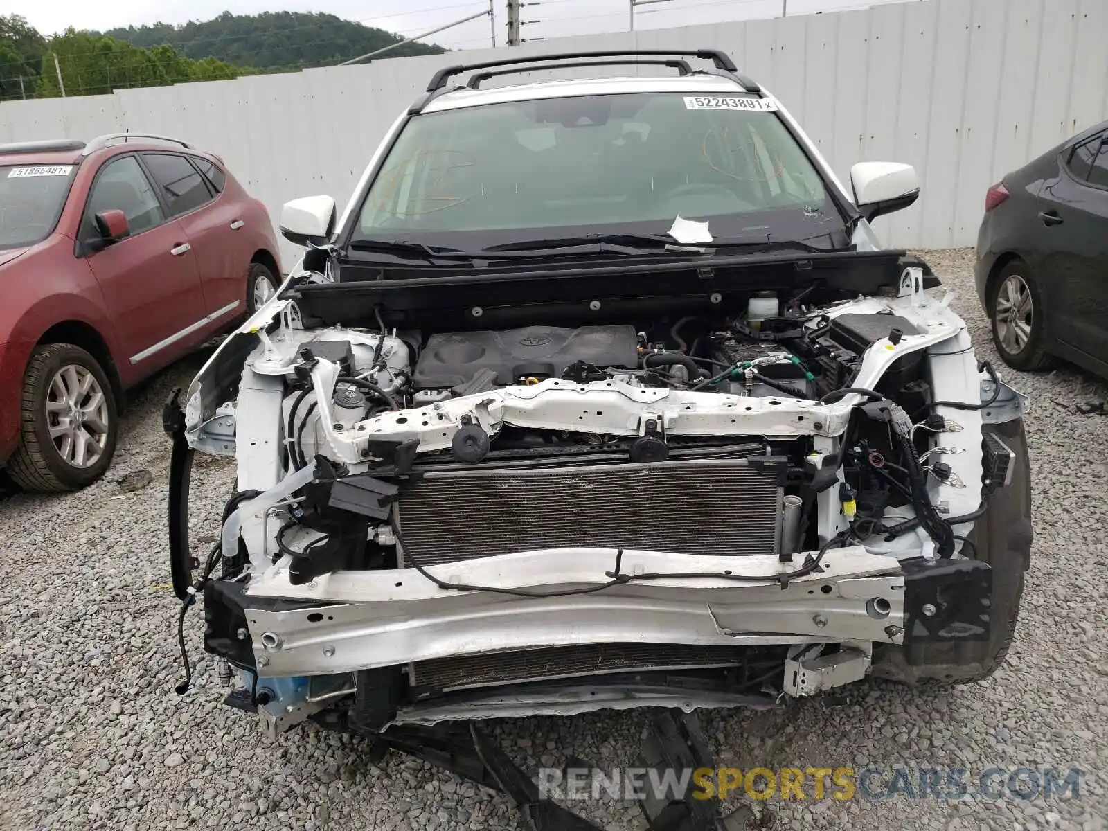 9 Photograph of a damaged car JTMA1RFVXLD526576 TOYOTA RAV4 2020