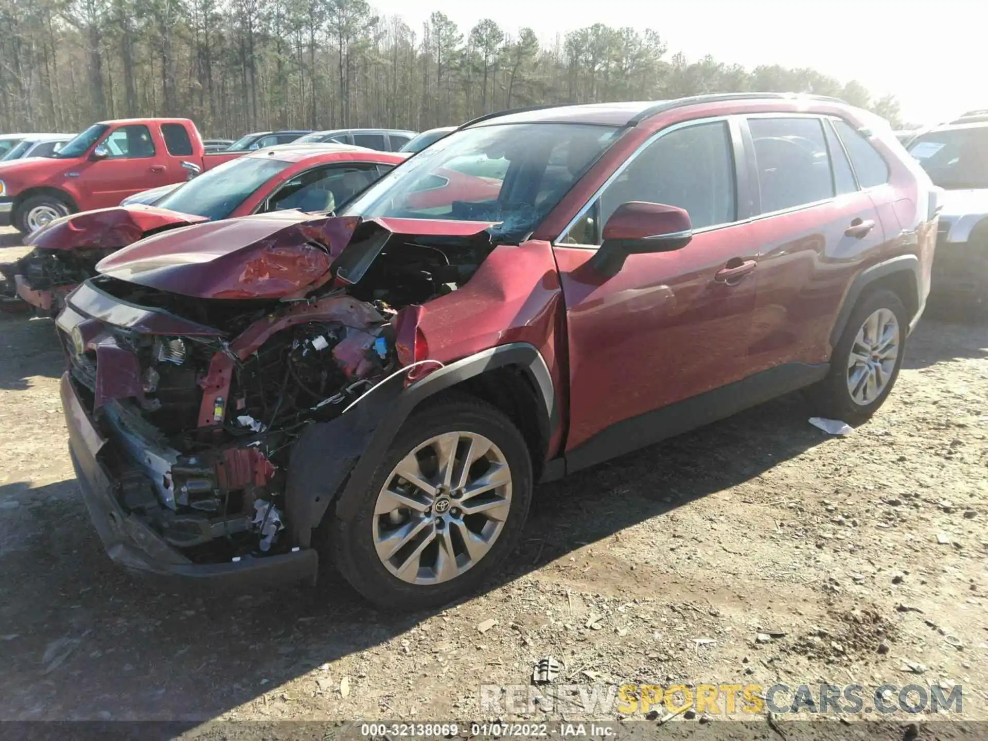 2 Photograph of a damaged car JTMC1RFV0LD042599 TOYOTA RAV4 2020