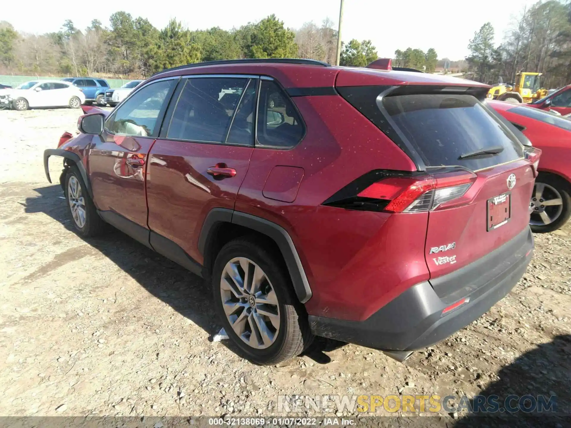 3 Photograph of a damaged car JTMC1RFV0LD042599 TOYOTA RAV4 2020