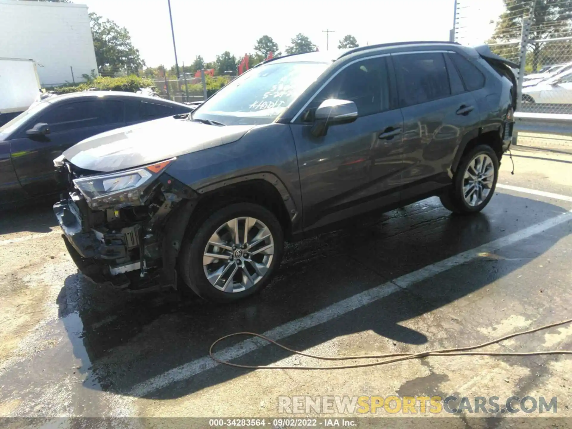 2 Photograph of a damaged car JTMC1RFV0LD045860 TOYOTA RAV4 2020