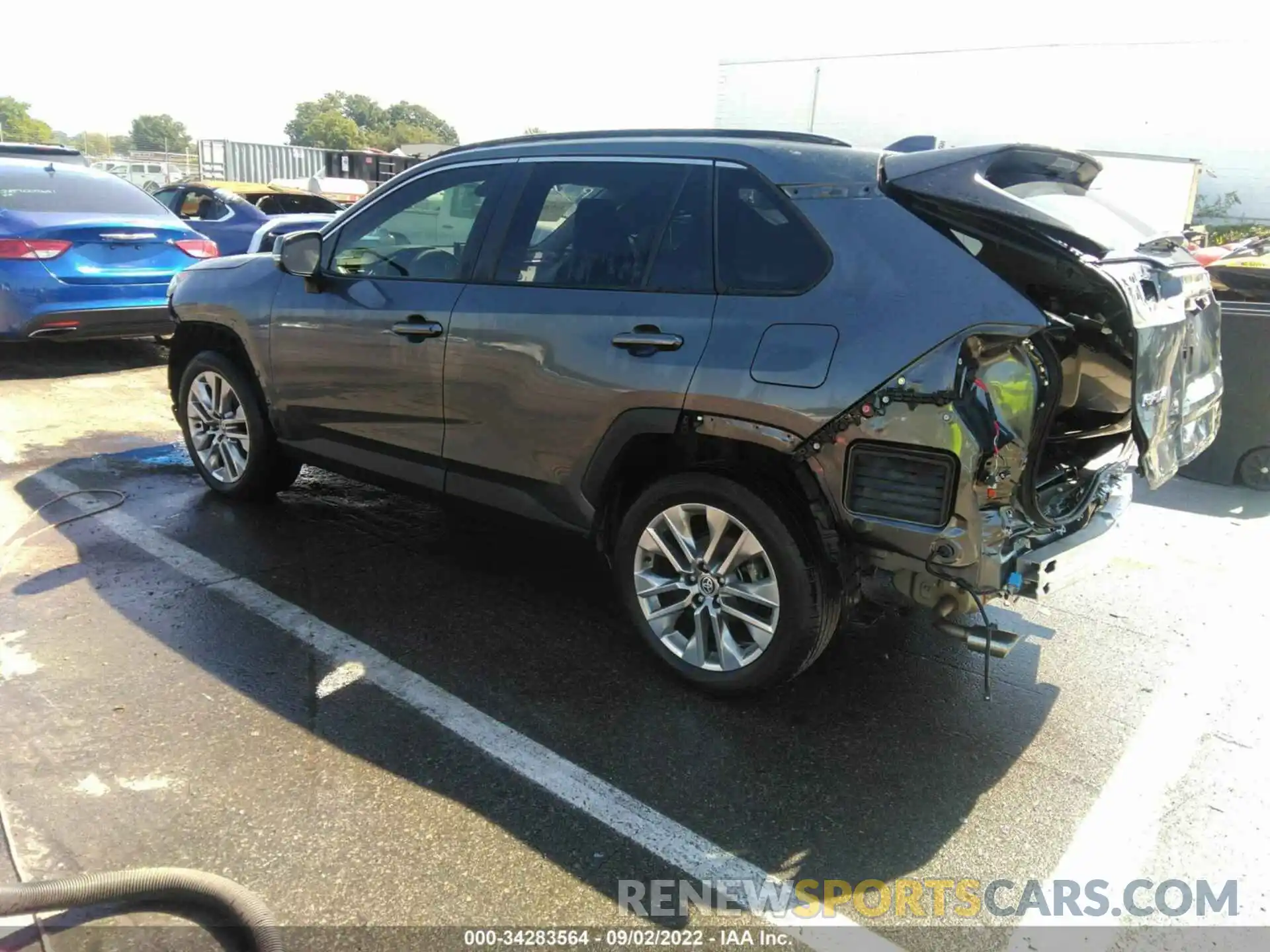 3 Photograph of a damaged car JTMC1RFV0LD045860 TOYOTA RAV4 2020