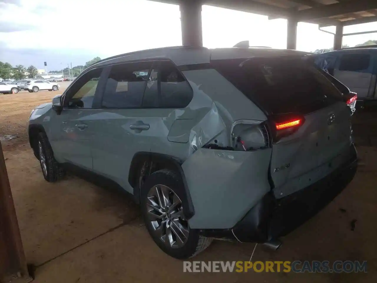 3 Photograph of a damaged car JTMC1RFV0LD046278 TOYOTA RAV4 2020