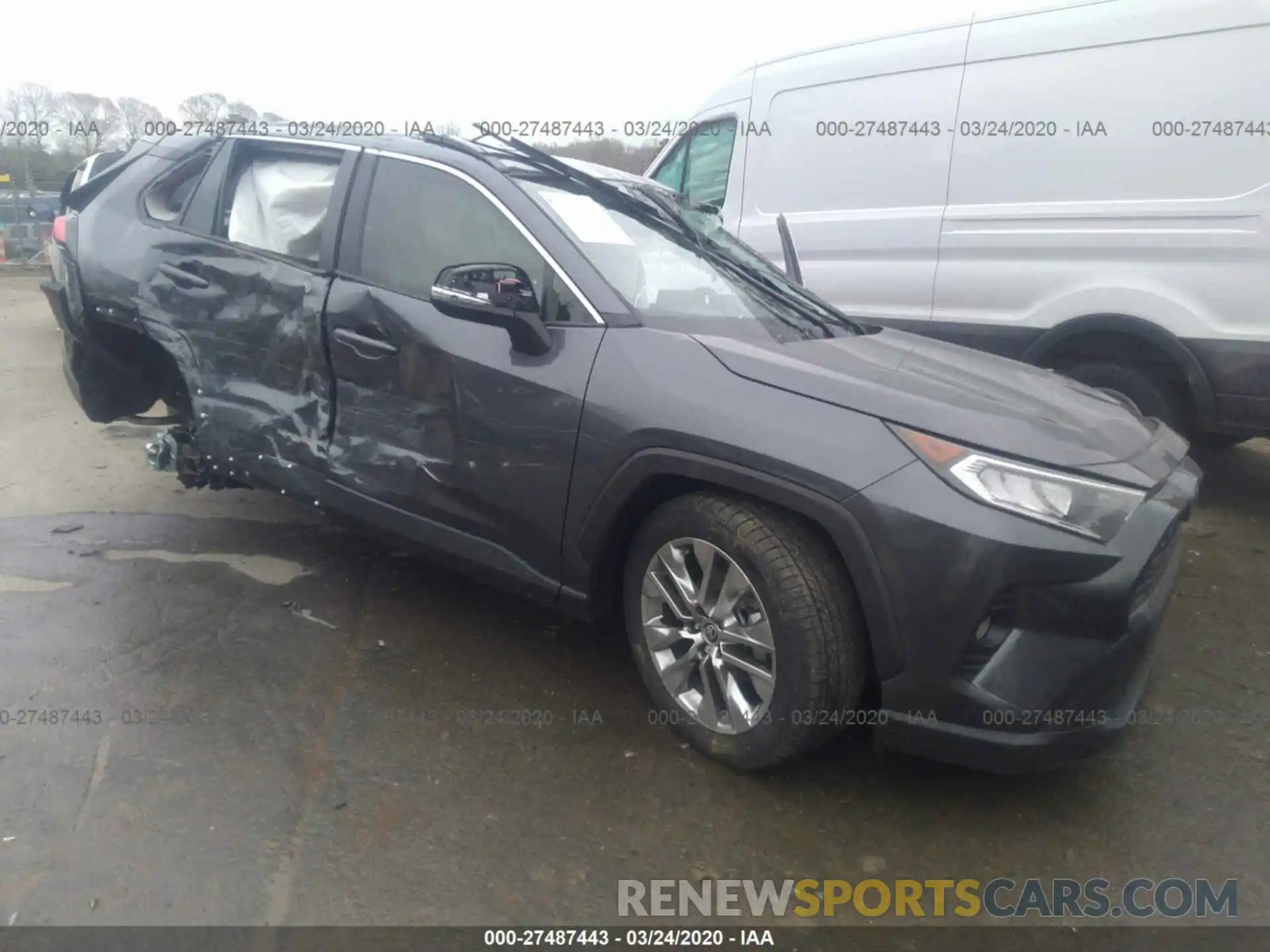 1 Photograph of a damaged car JTMC1RFV0LD048614 TOYOTA RAV4 2020