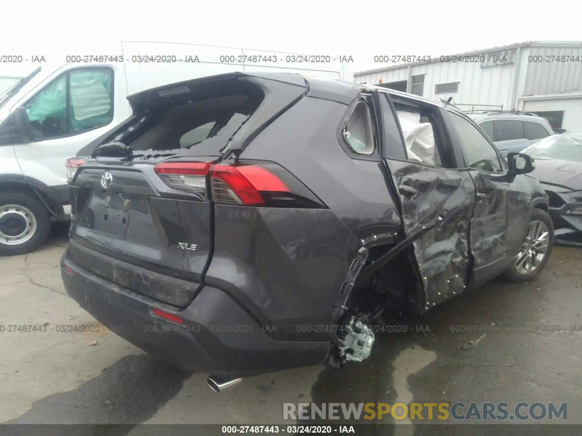 6 Photograph of a damaged car JTMC1RFV0LD048614 TOYOTA RAV4 2020