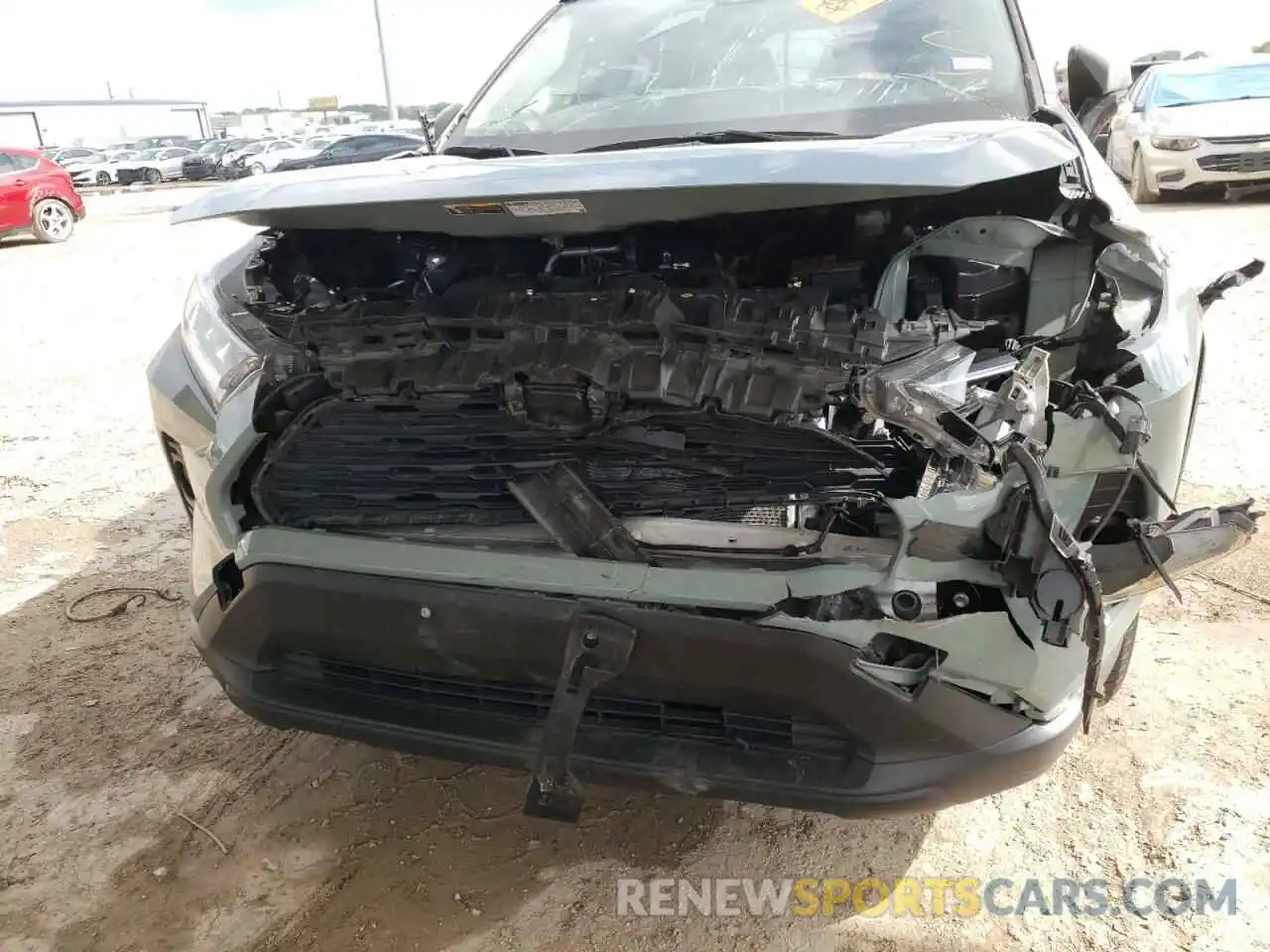 9 Photograph of a damaged car JTMC1RFV0LJ019812 TOYOTA RAV4 2020