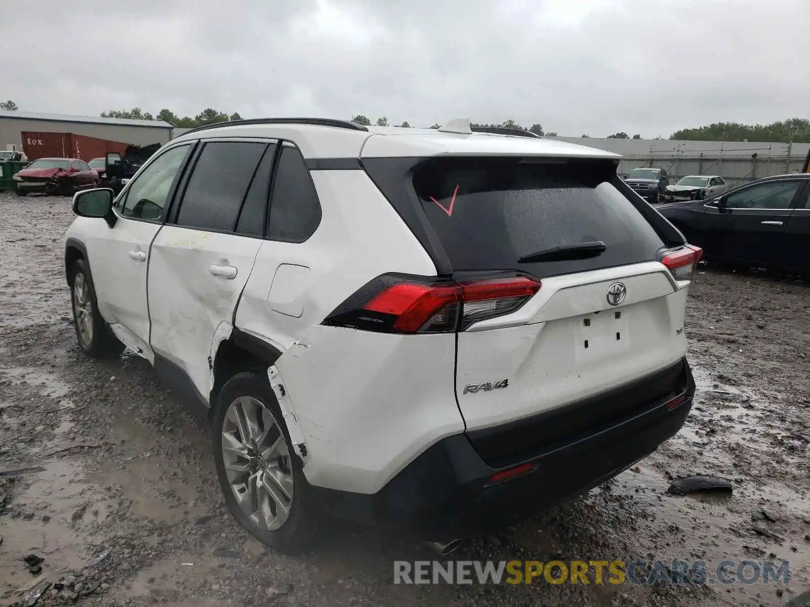 3 Photograph of a damaged car JTMC1RFV1LD042529 TOYOTA RAV4 2020