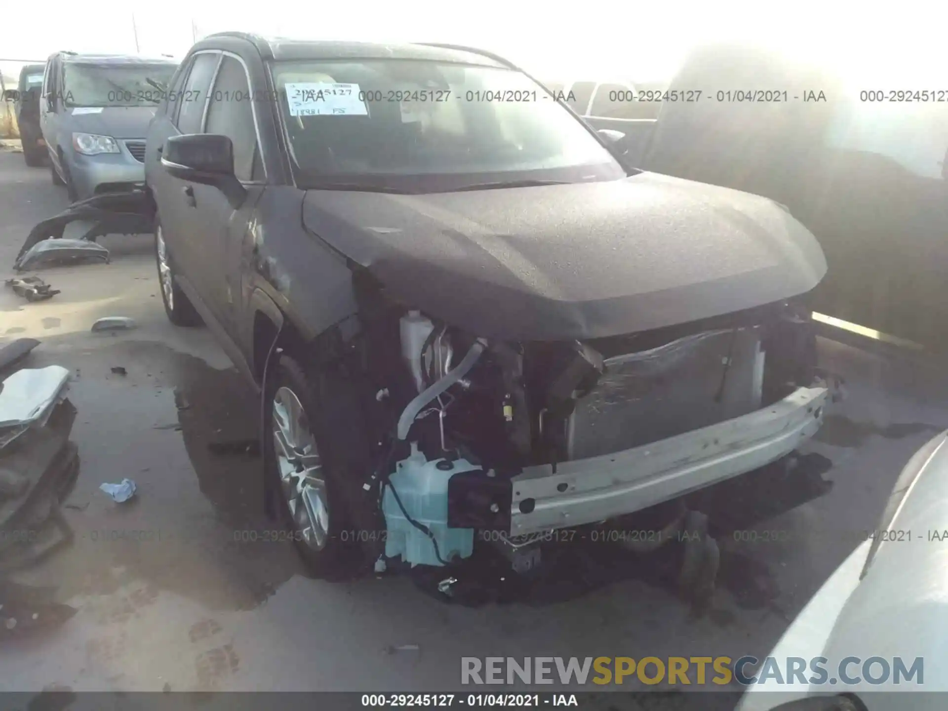 6 Photograph of a damaged car JTMC1RFV2LD045195 TOYOTA RAV4 2020