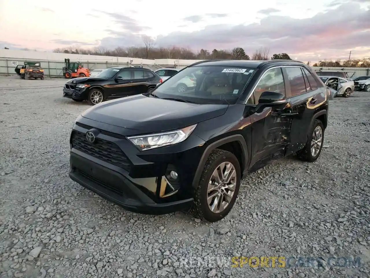 2 Photograph of a damaged car JTMC1RFV2LD046203 TOYOTA RAV4 2020